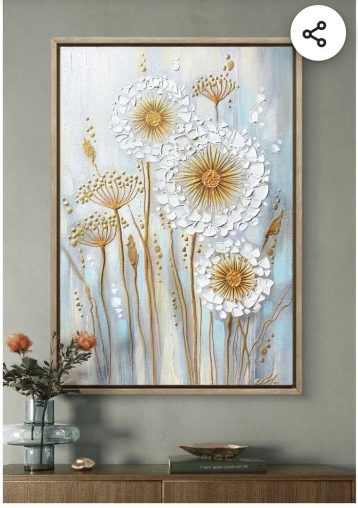 Golden Dandelion Bloom