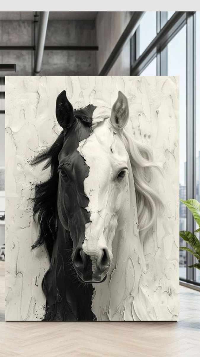 Duality Horse Portrait