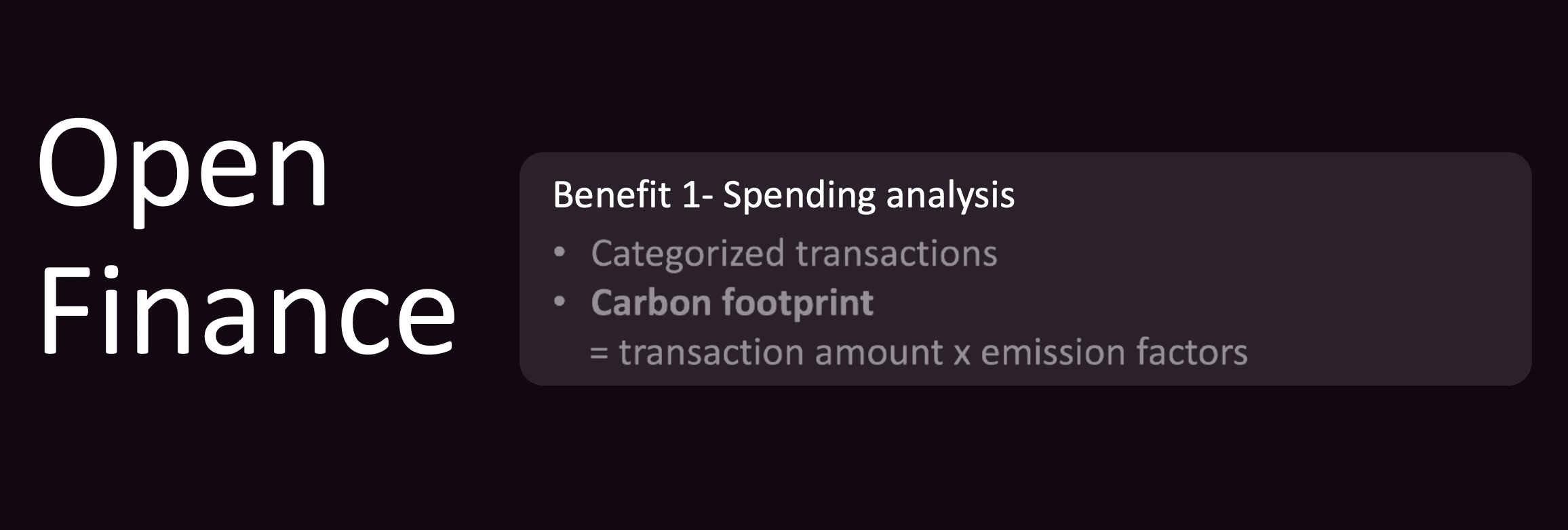 Spending Analysis