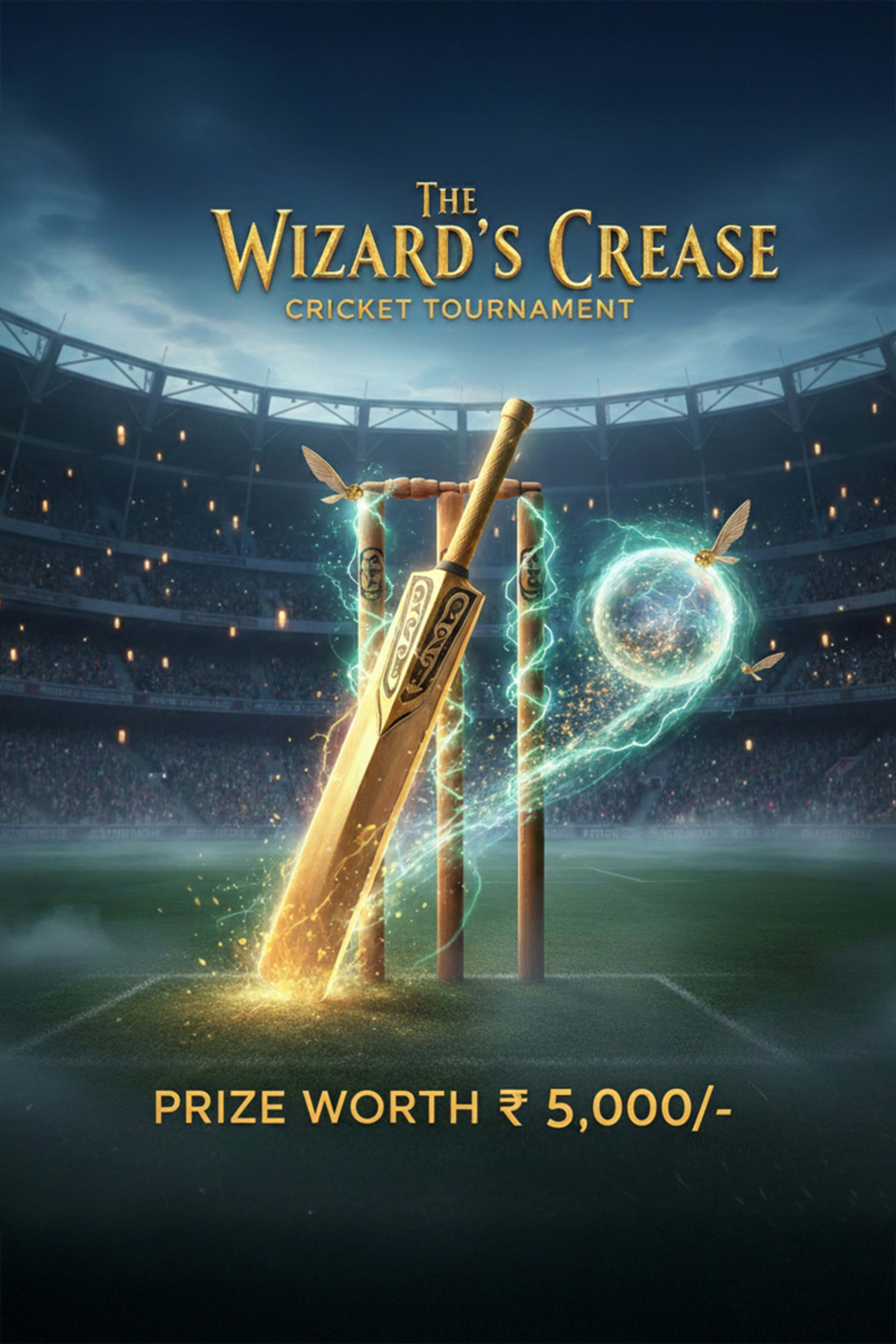 The Wizard’s Crease (A Turf Cricket Tournament) banner
