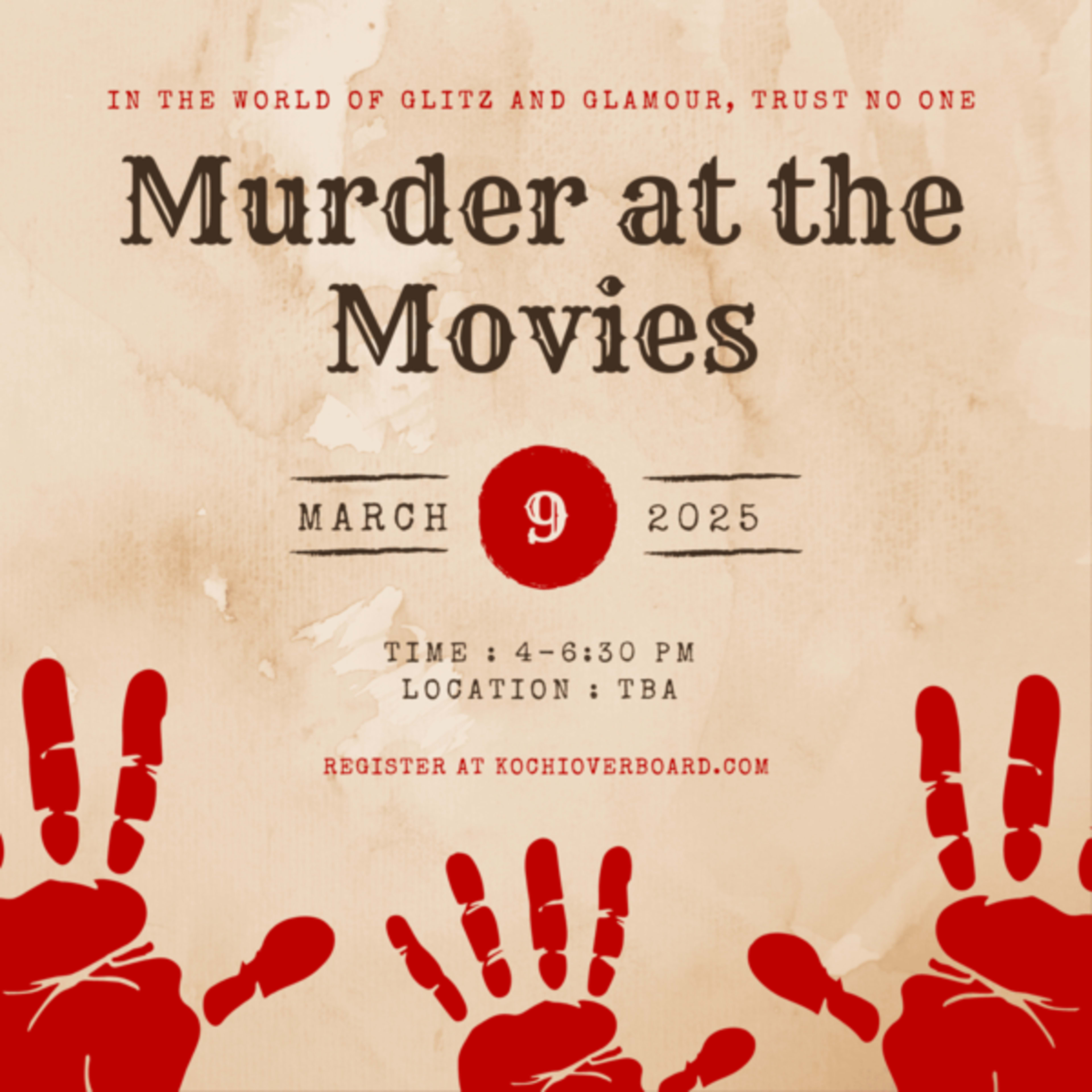 Murder At The Movies  banner