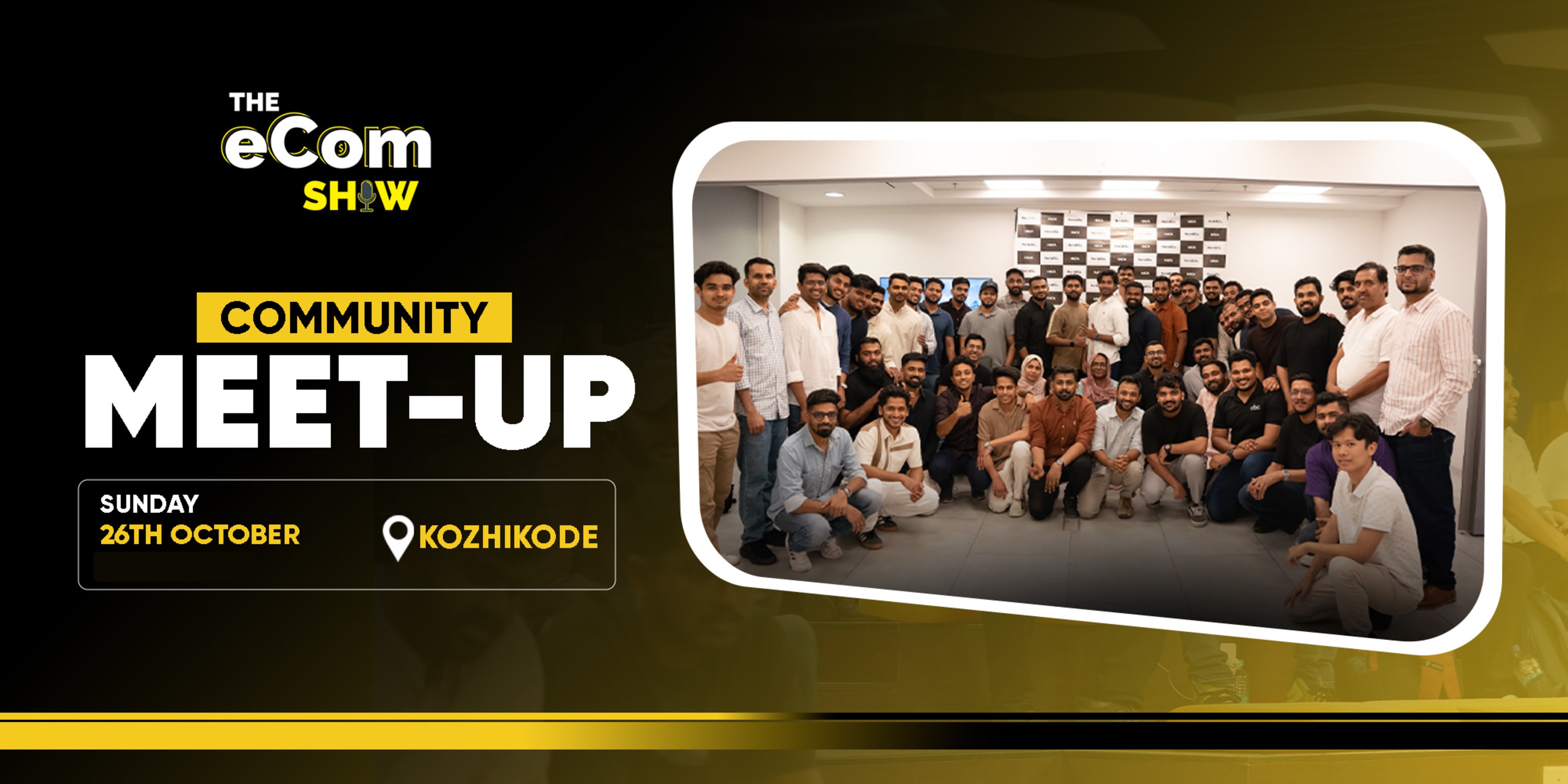 The eCom Show Community Meetup - October 2025 banner