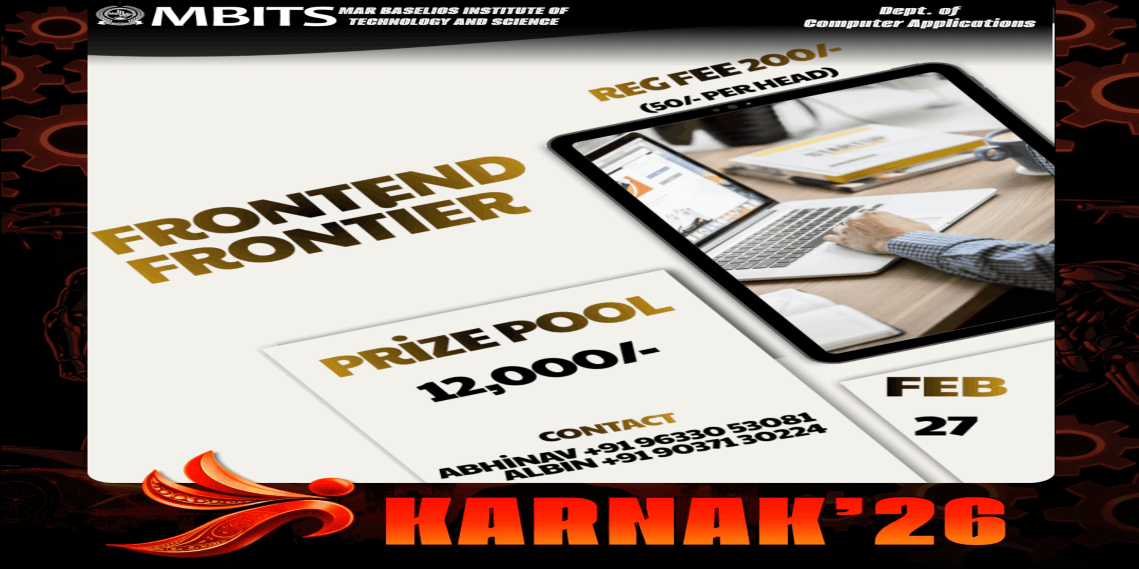 Frontend Frontier banner