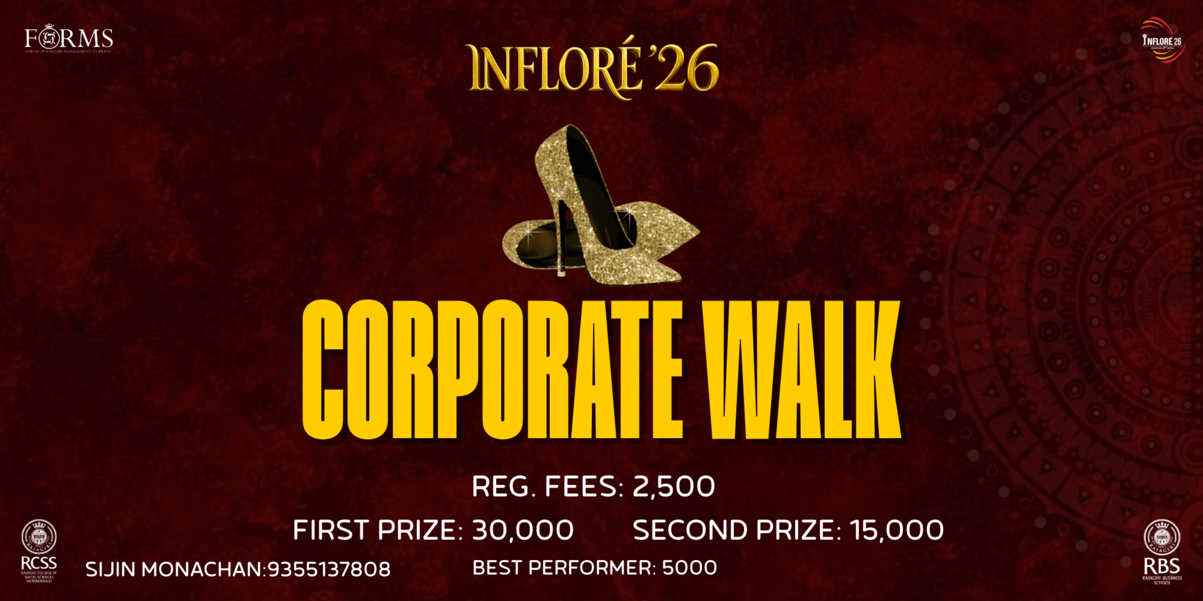 CORPORATE WALK banner
