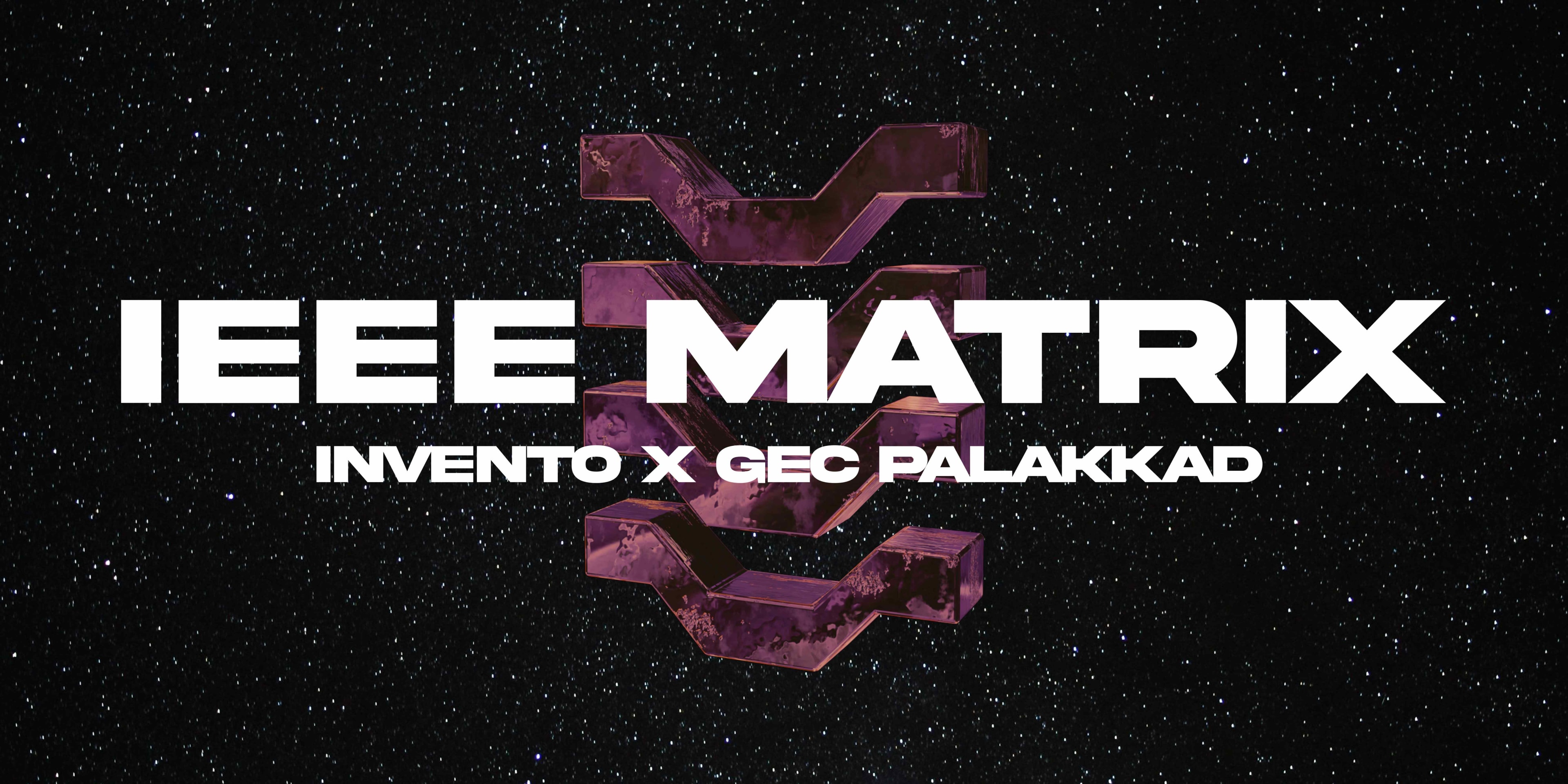 IEEE MATRIX 3.0 banner