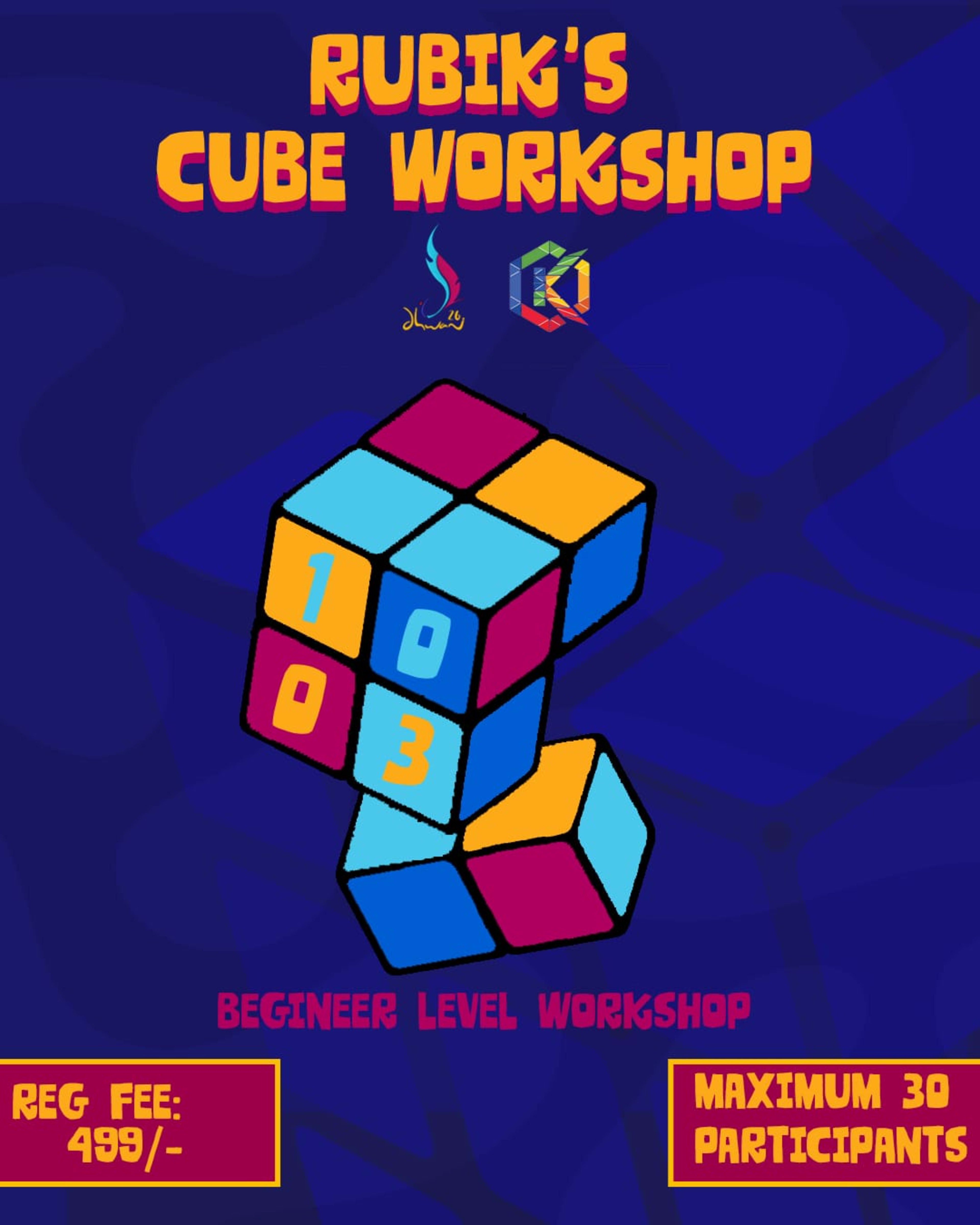 Rubik’s Cube Workshop banner