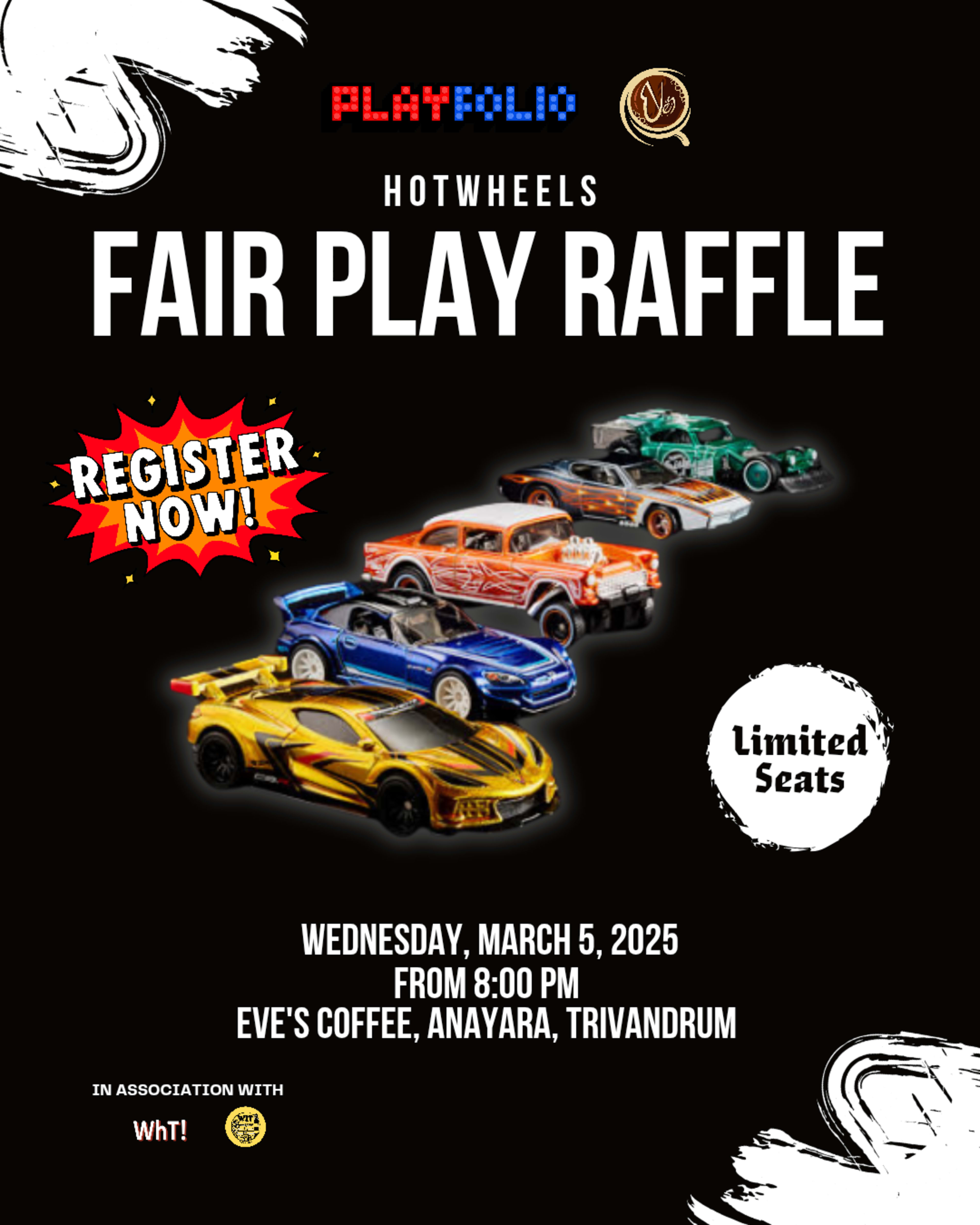 Hotwheels Fair Play Raffle banner