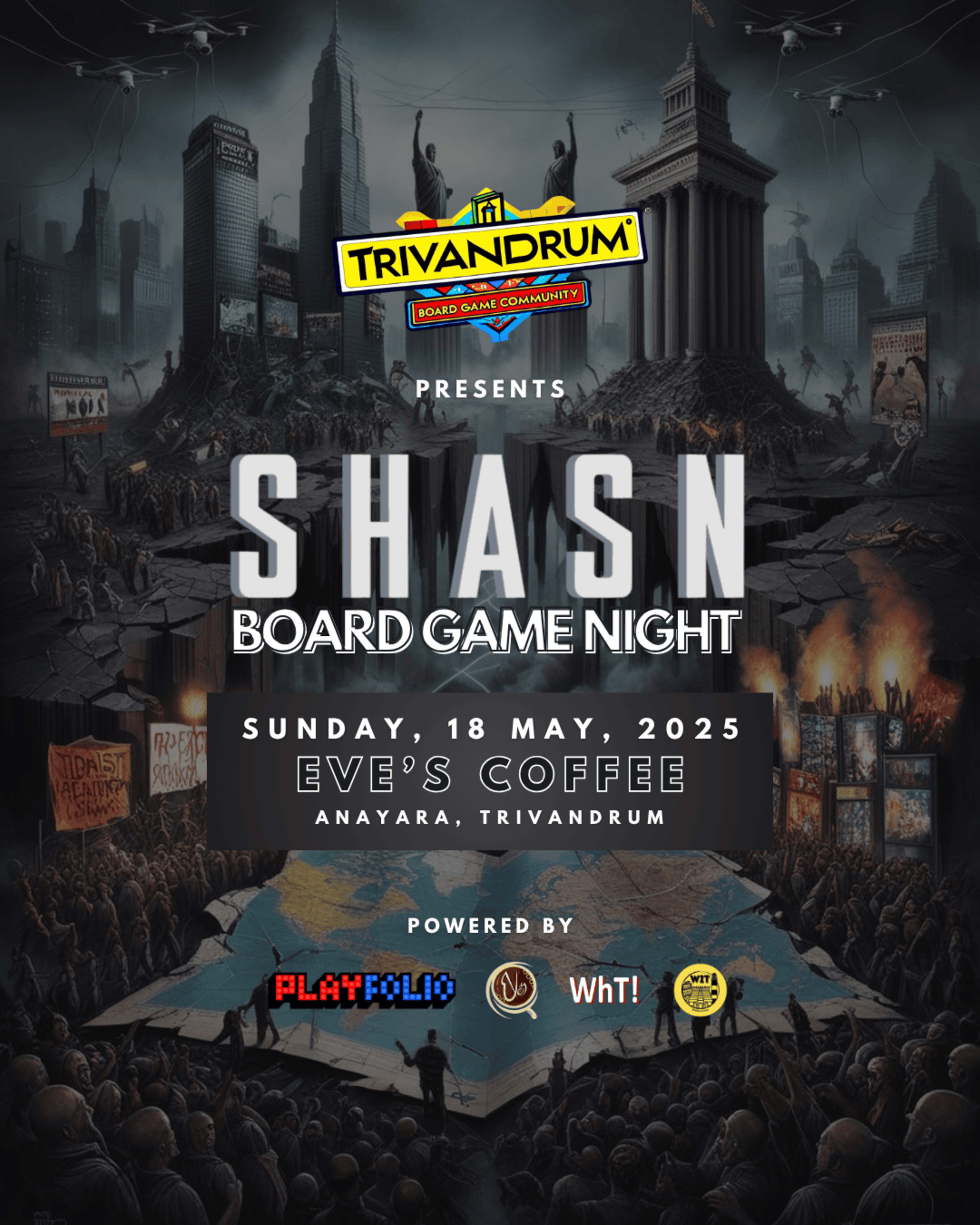SHASN BOARD GAME NIGHT banner