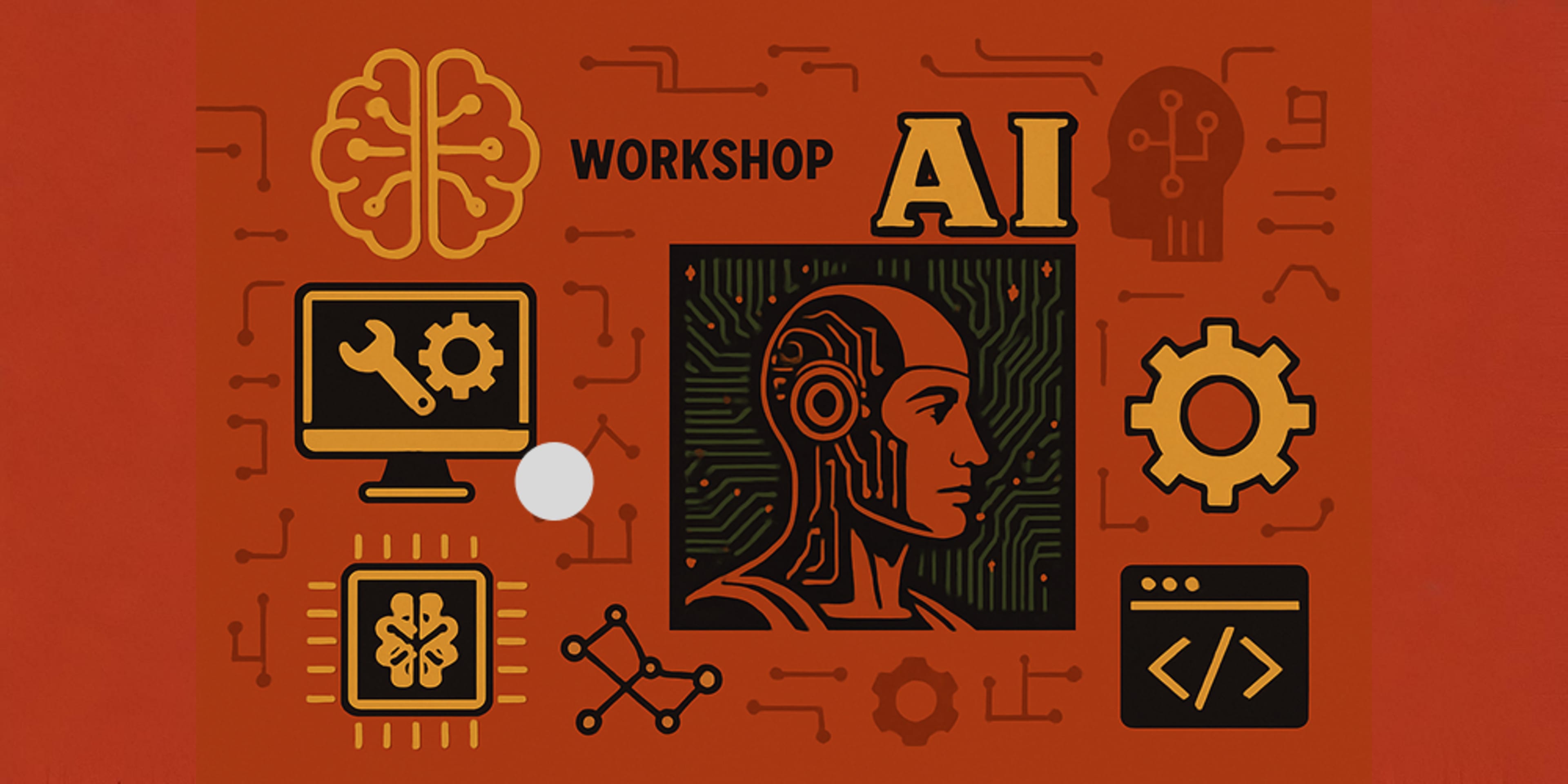 Workshop on Artificial intelligence banner