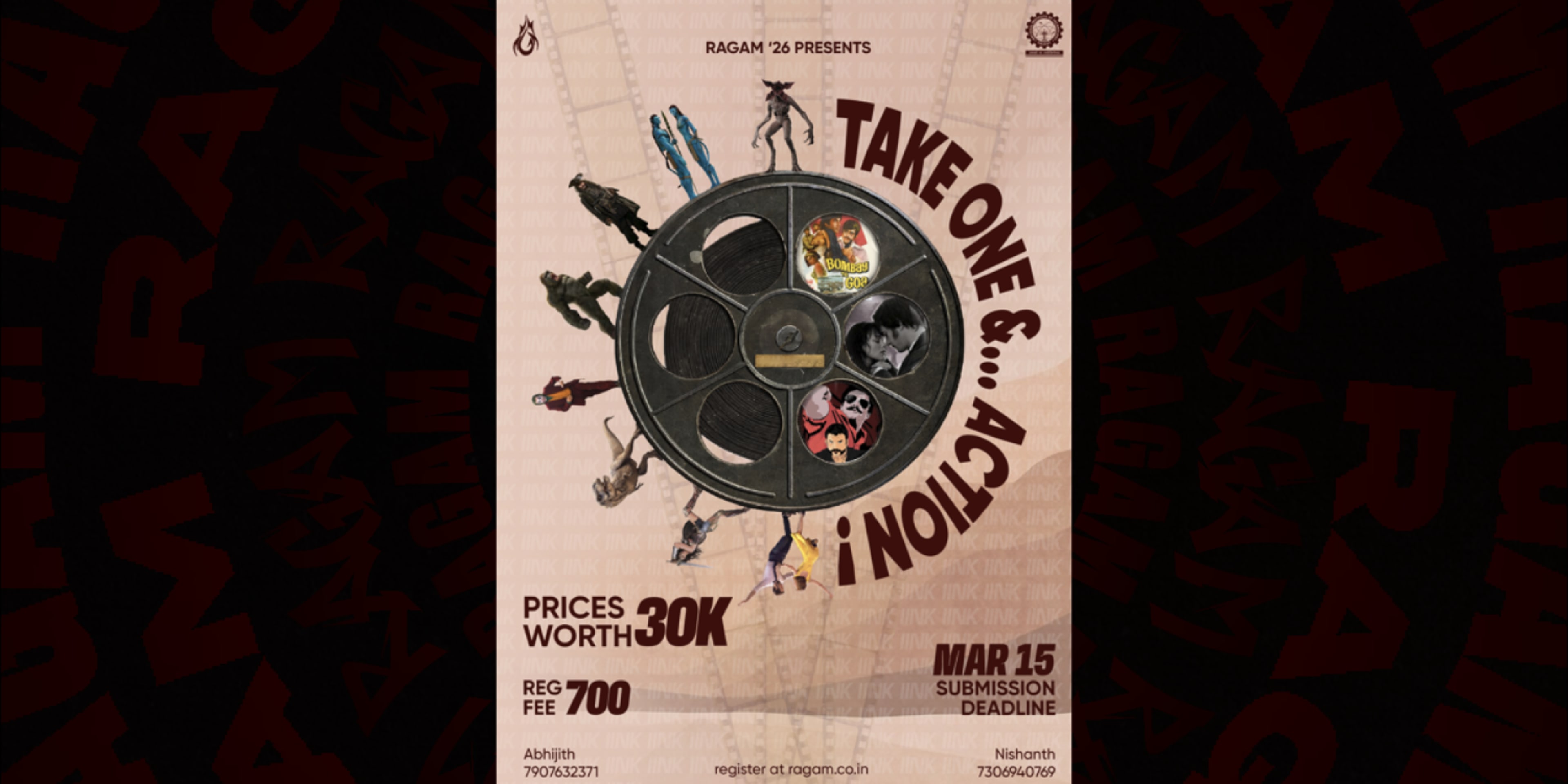 Take One Short Film Competition  banner