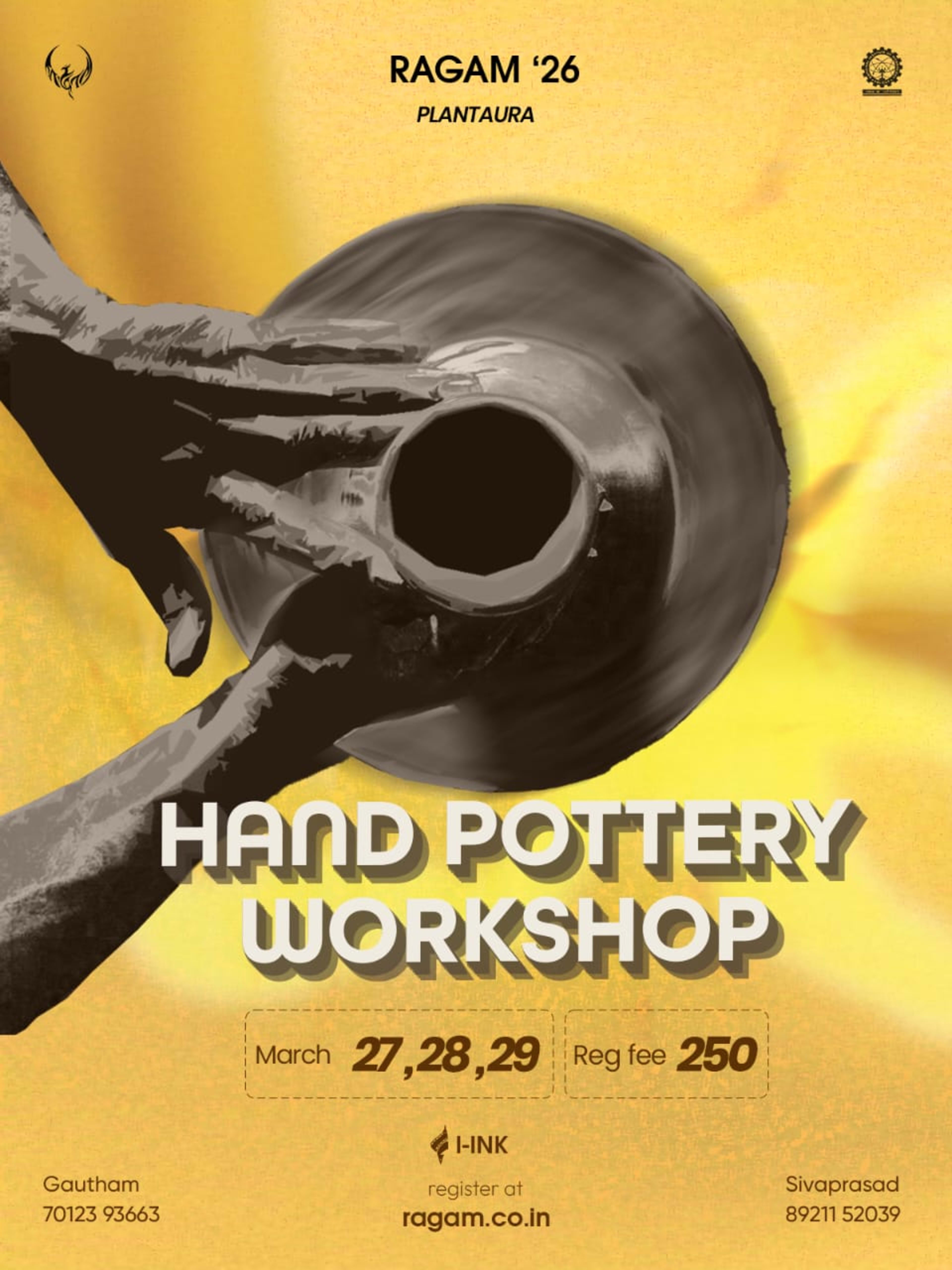 HAND POTTERY WORKSHOP banner