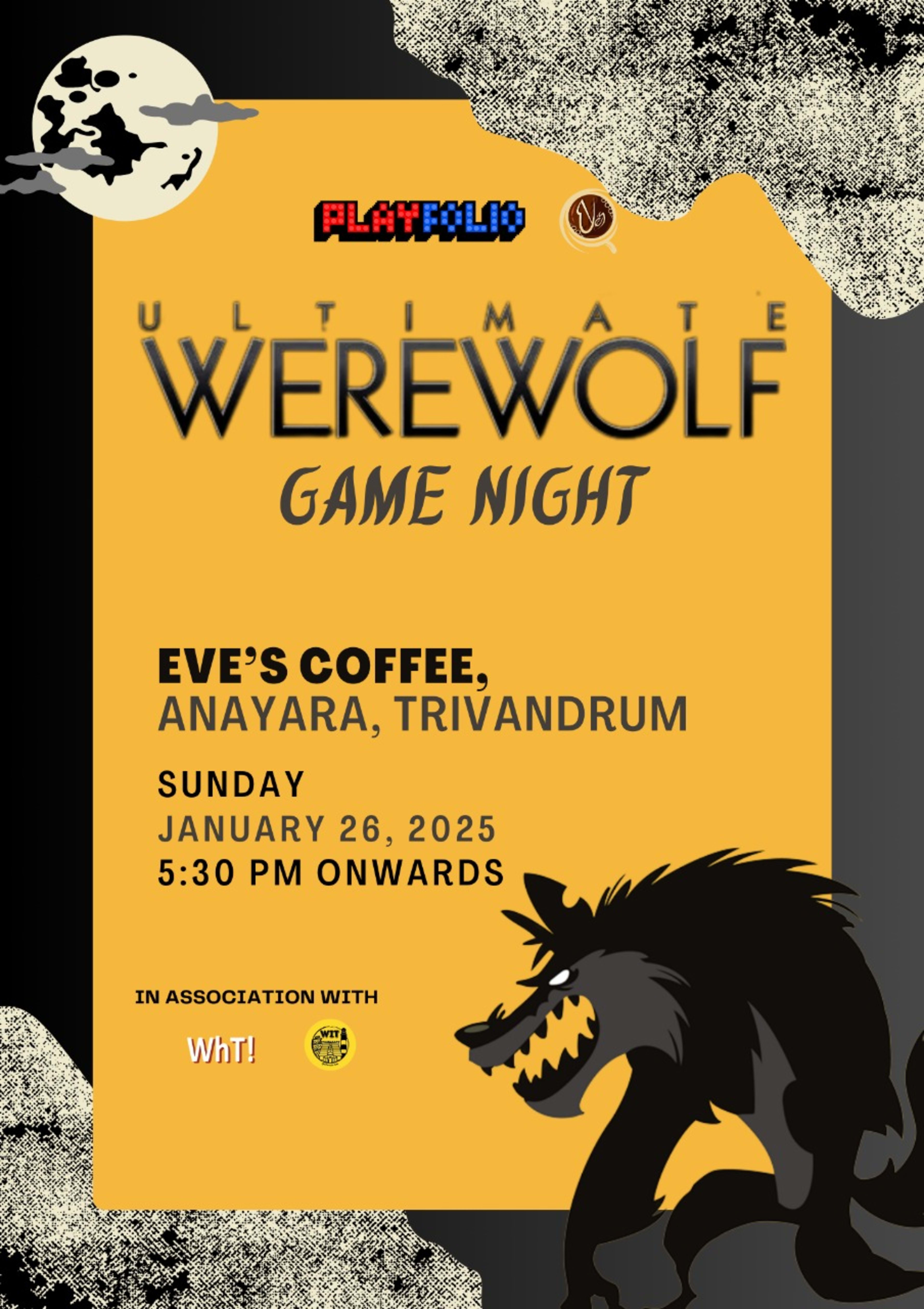 Ultimate Werewolf Game Night banner
