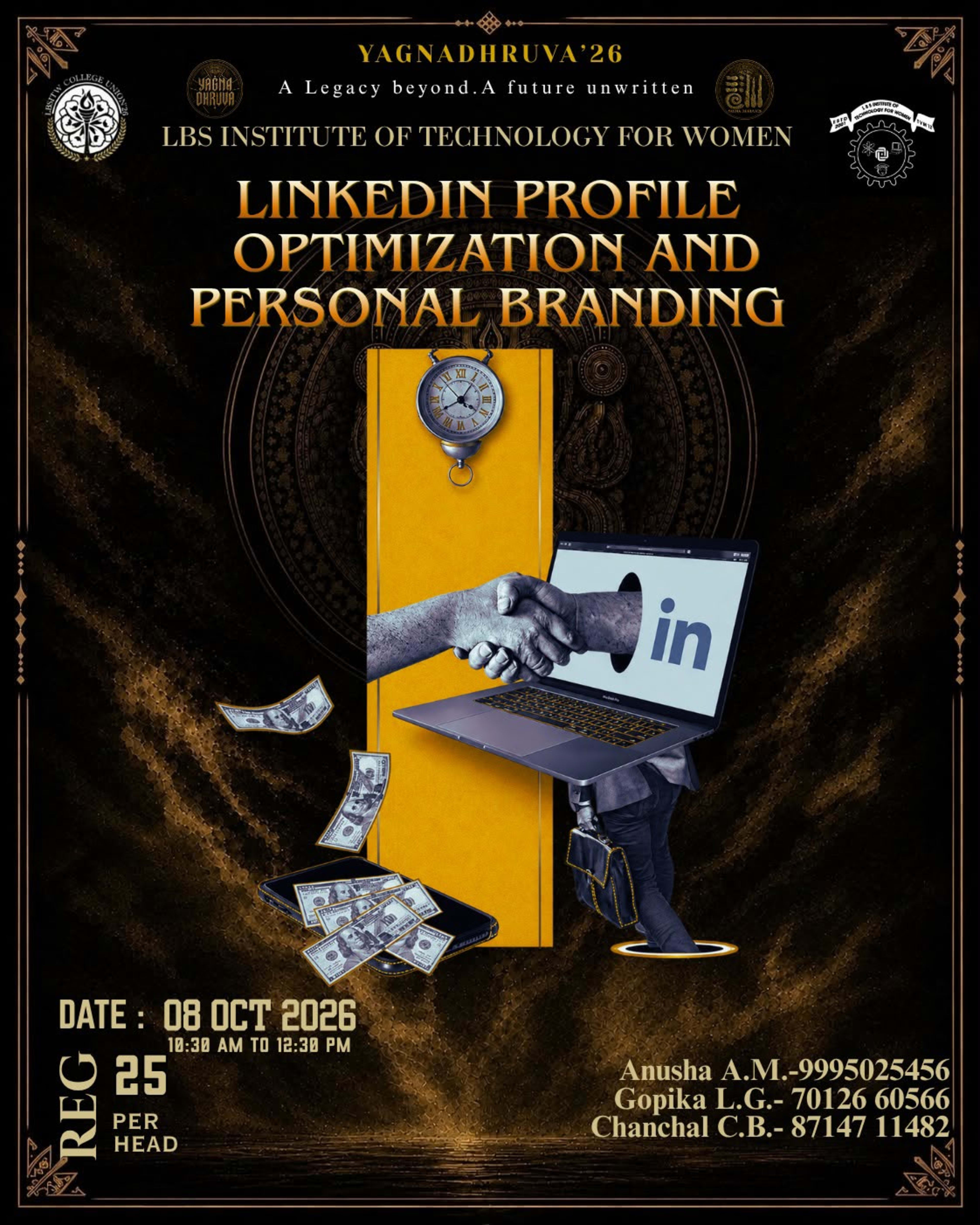 Personal Branding & Linkdin Optimisation Workshop  banner