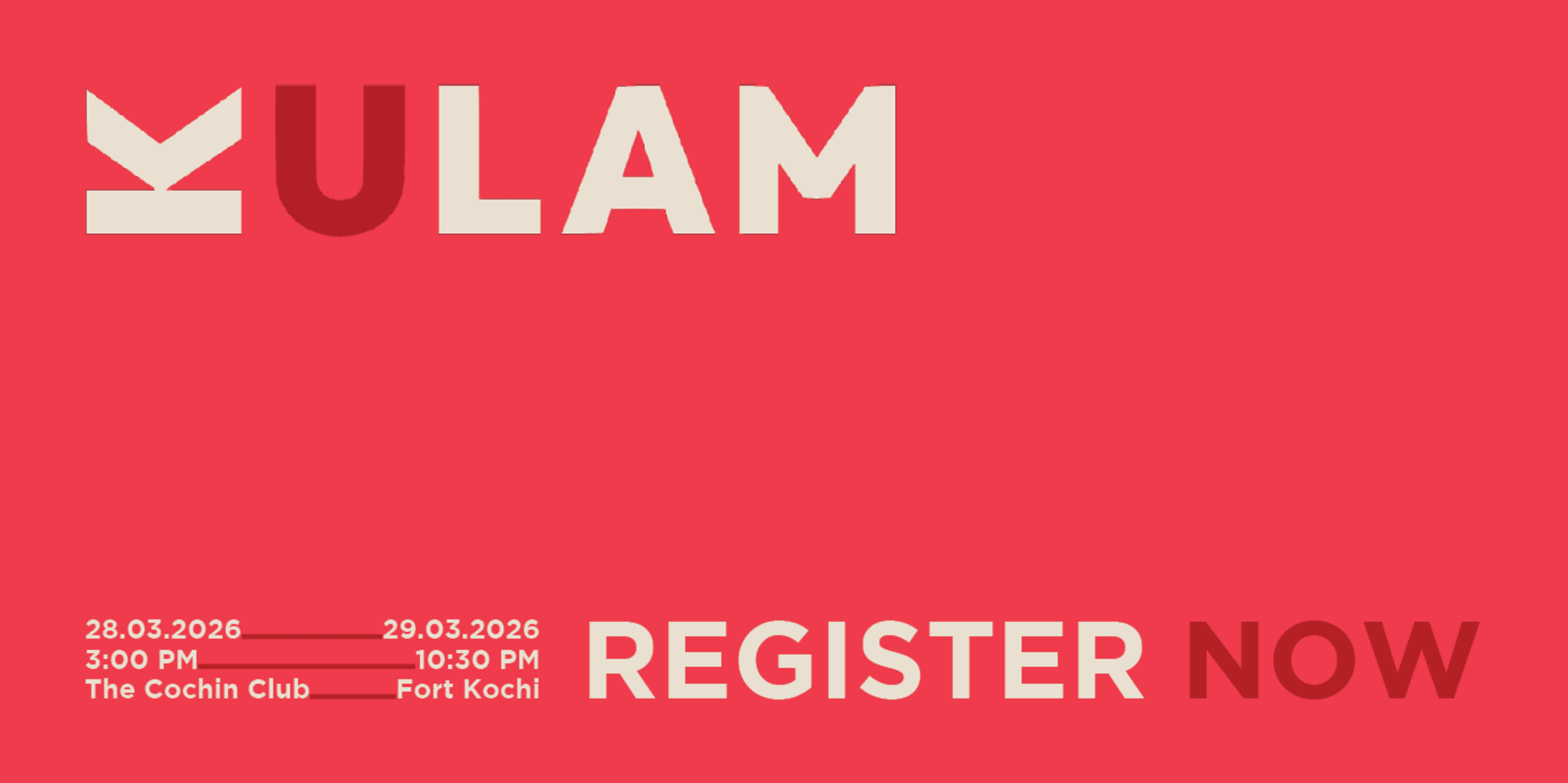 Kulam - Festival of Food in Cultural Discourse banner