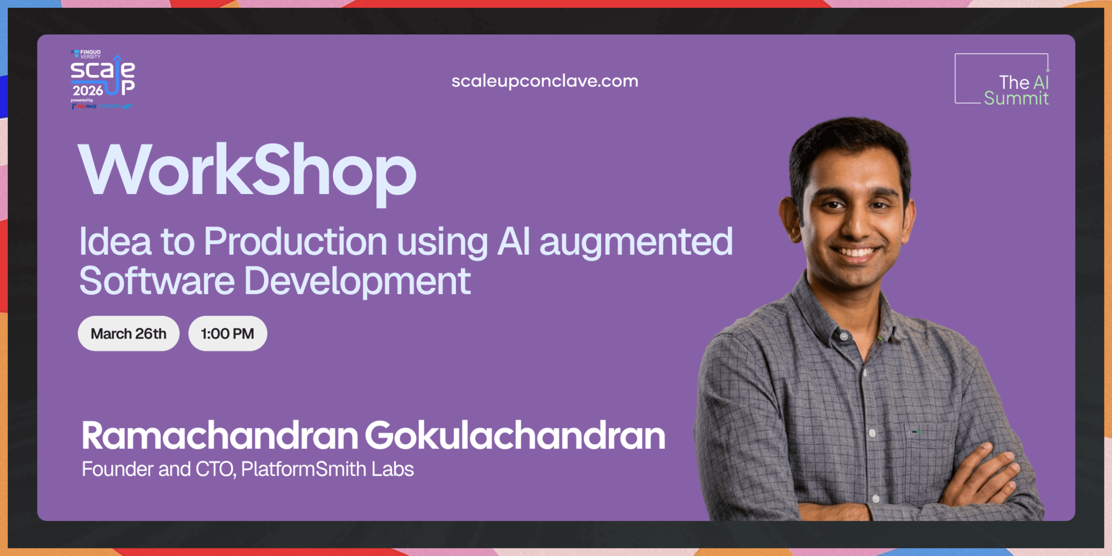 Idea to Production using Al augmented Software Development banner