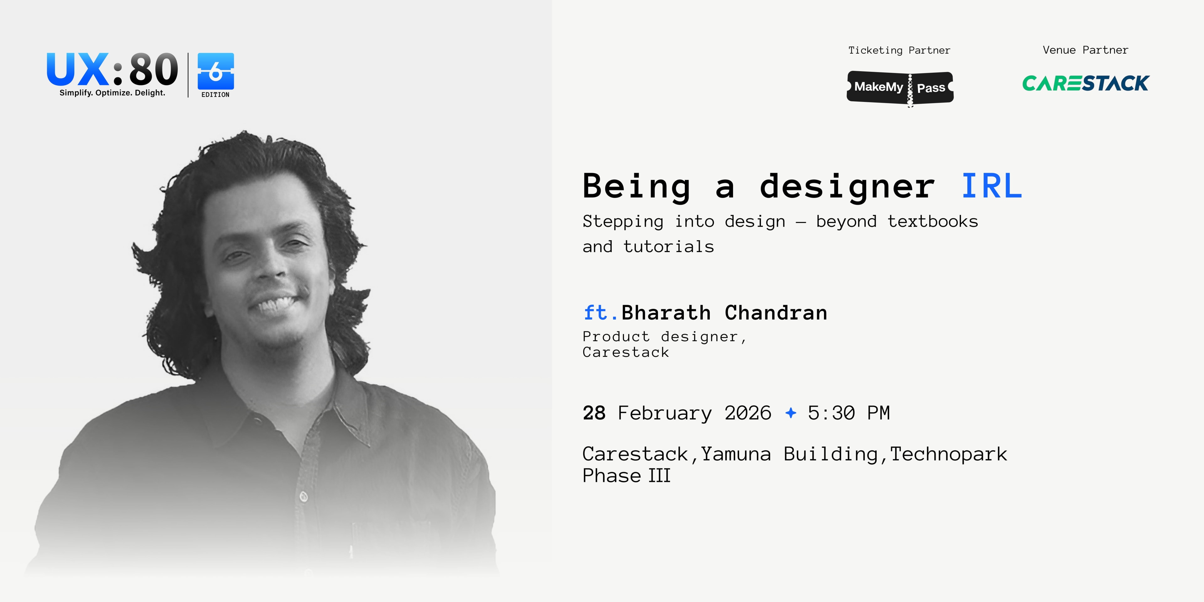 Being a designer IRL banner