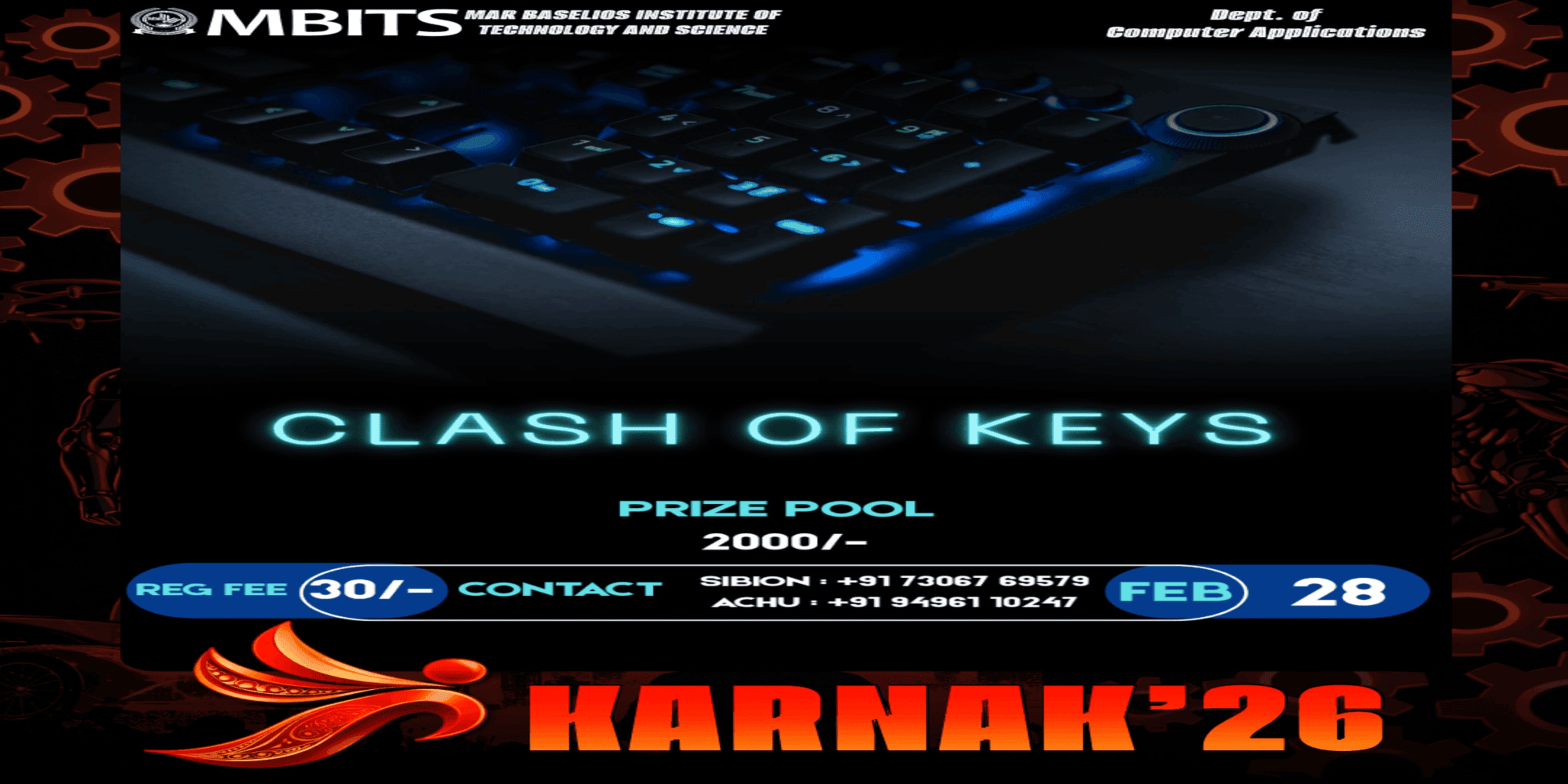Clash Of Keys banner