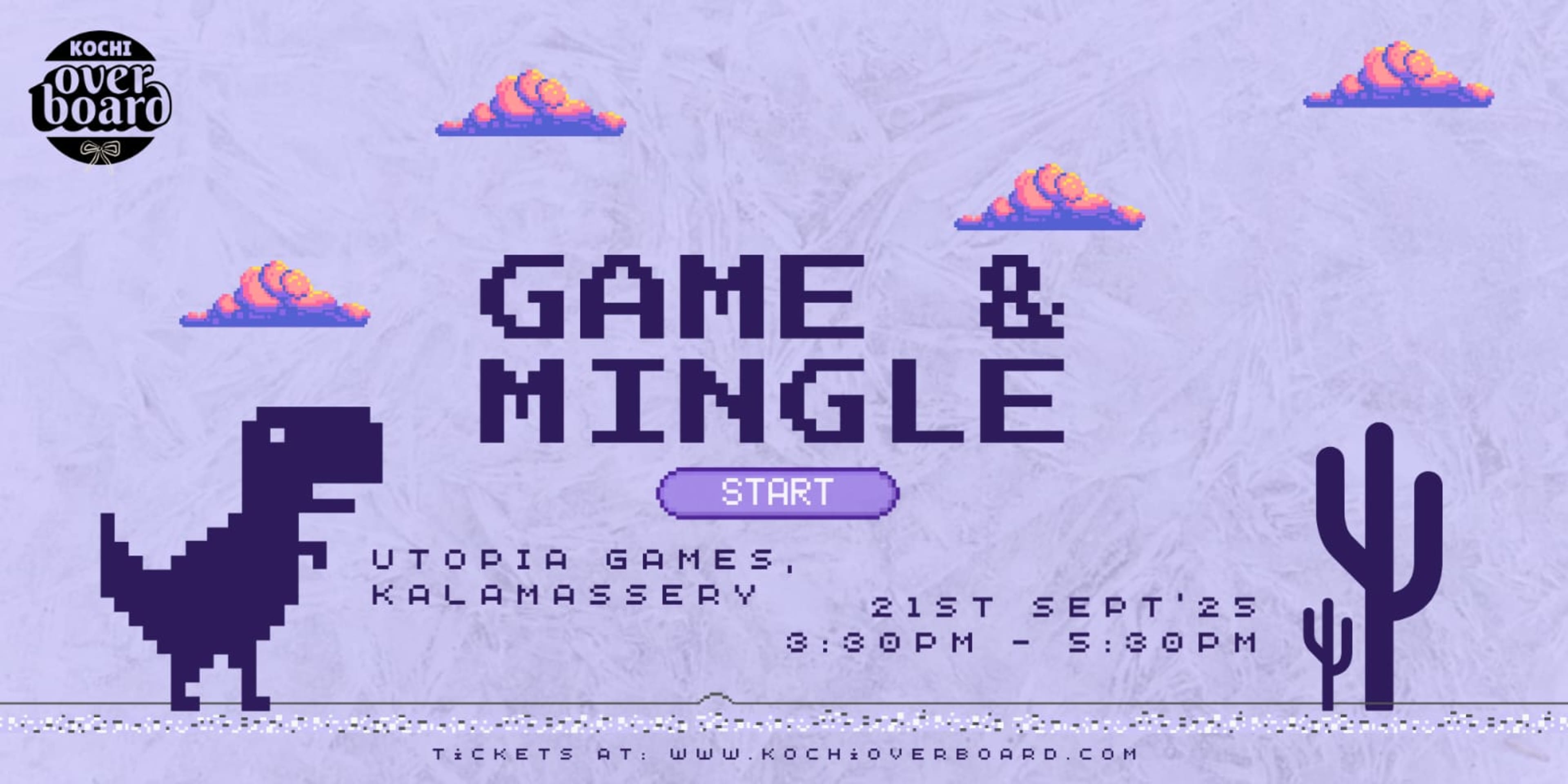 Game & Mingle | Utopia Games, Kalamassery | 21 Sept (Sun) banner