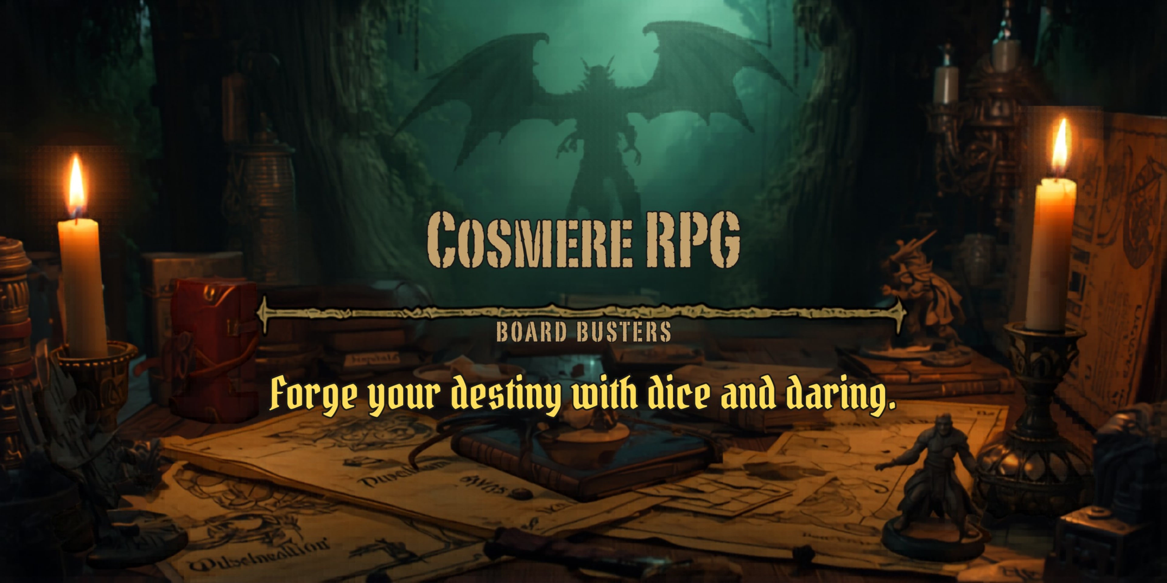Cosmere RPG @ Board Busters banner