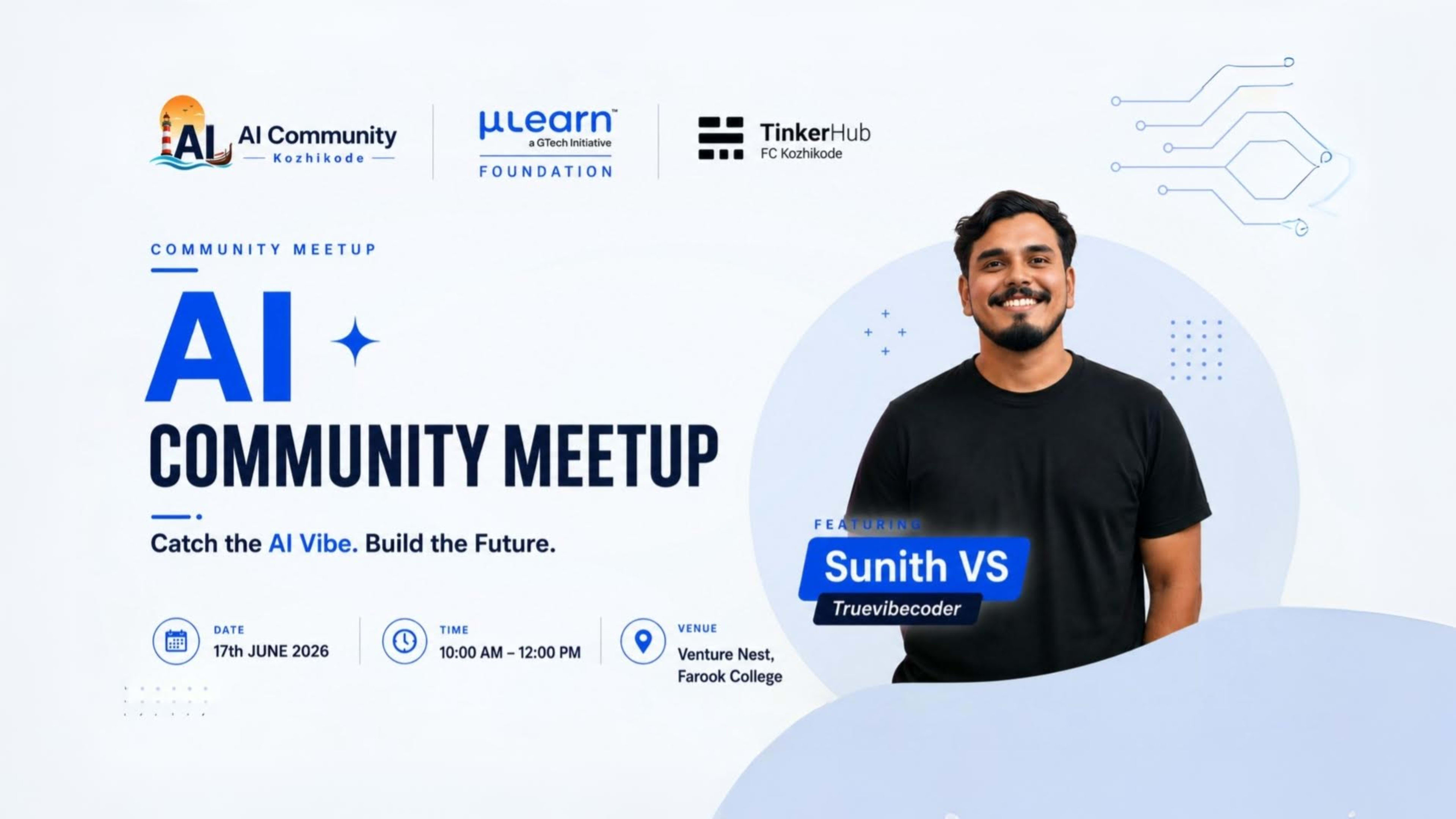 AI Community Meet-up banner