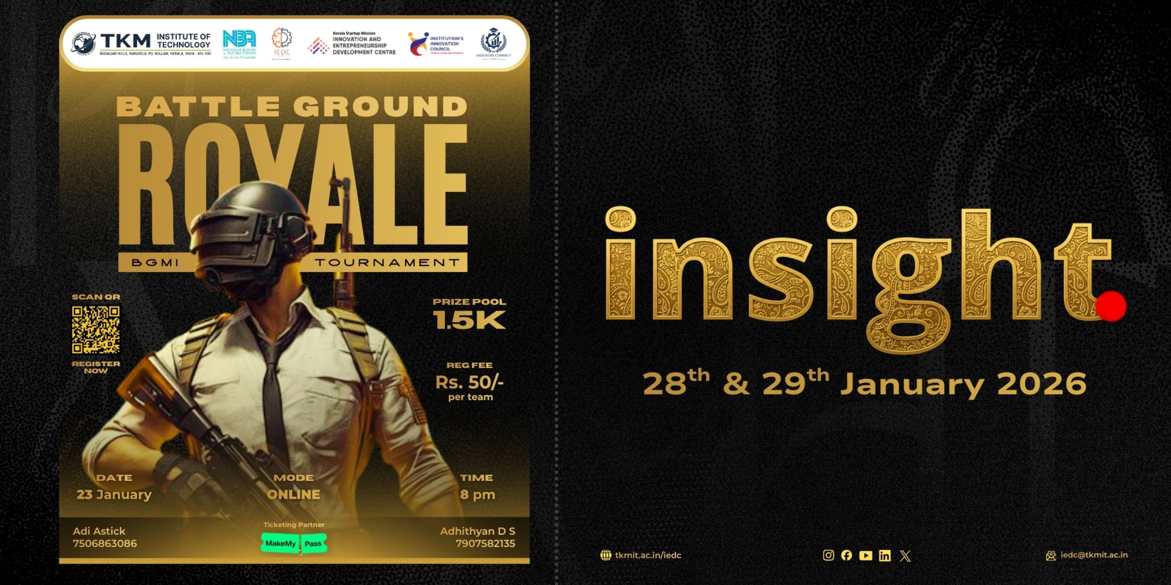 BATTLE GROUND ROYALE - BGMI TOURNAMENT
 banner
