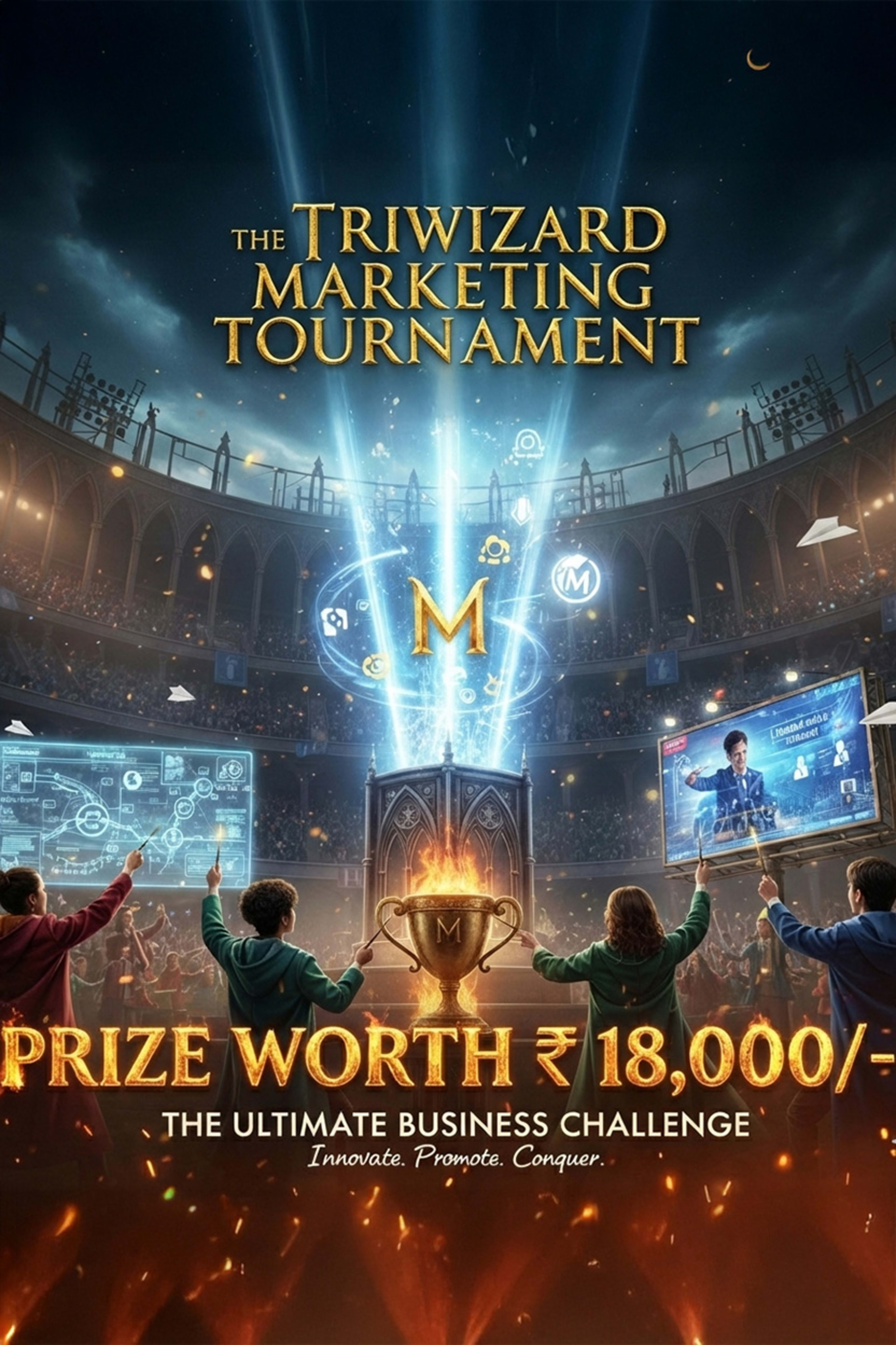 The Triwizard Marketing Tournament (Marketing) banner