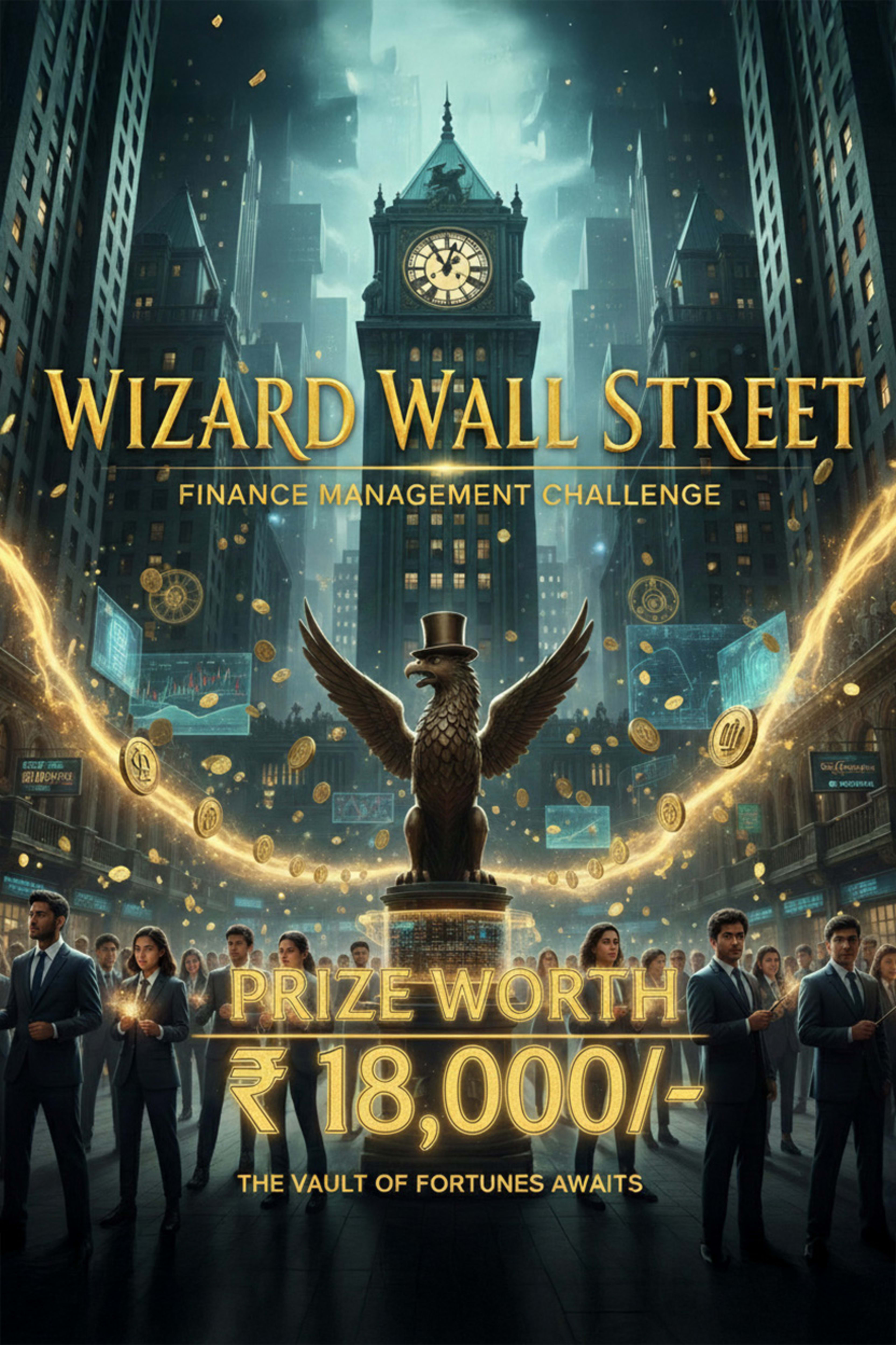 The Wizards of Wall Street (Finance) banner