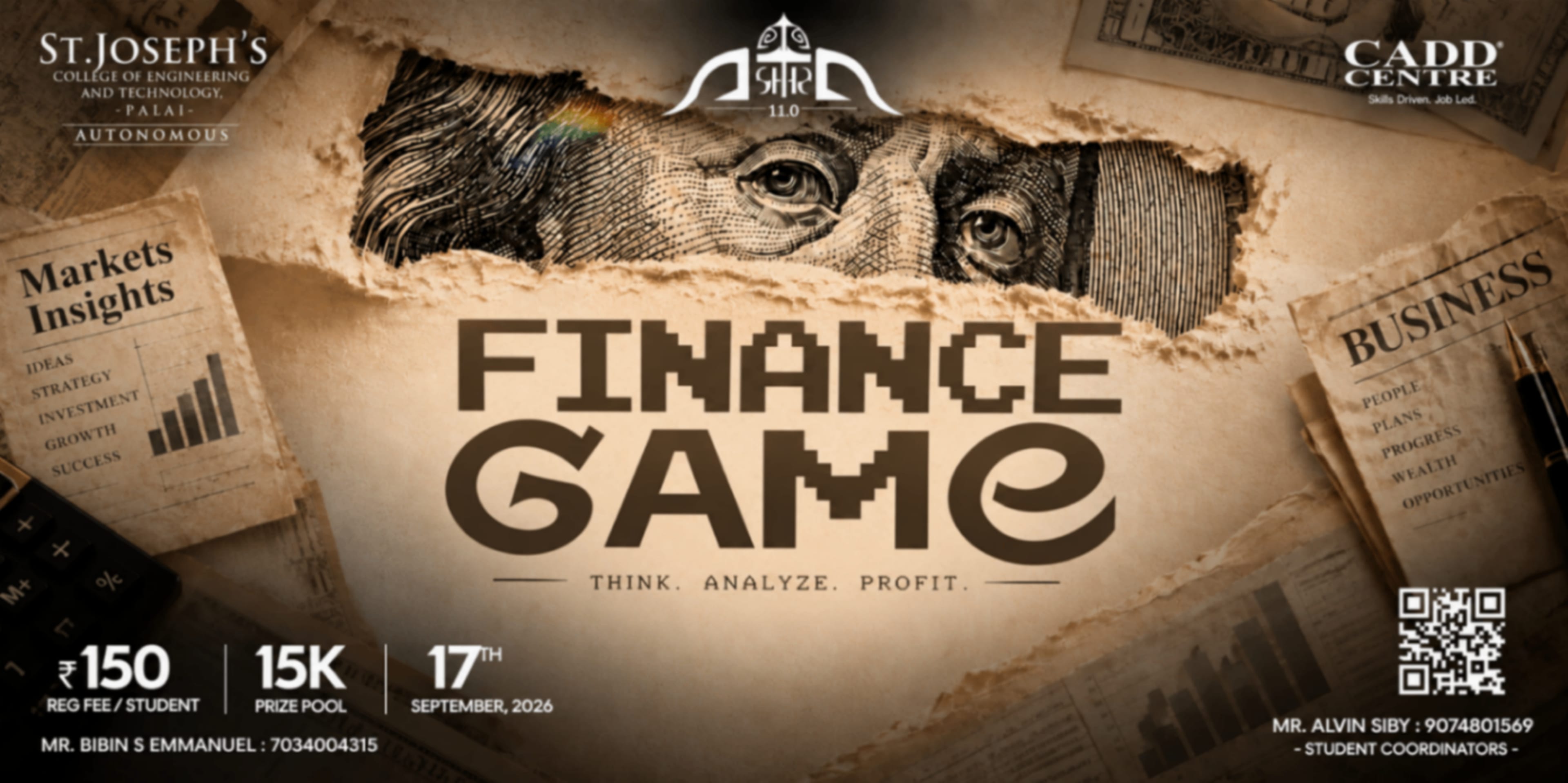 Finance Game banner
