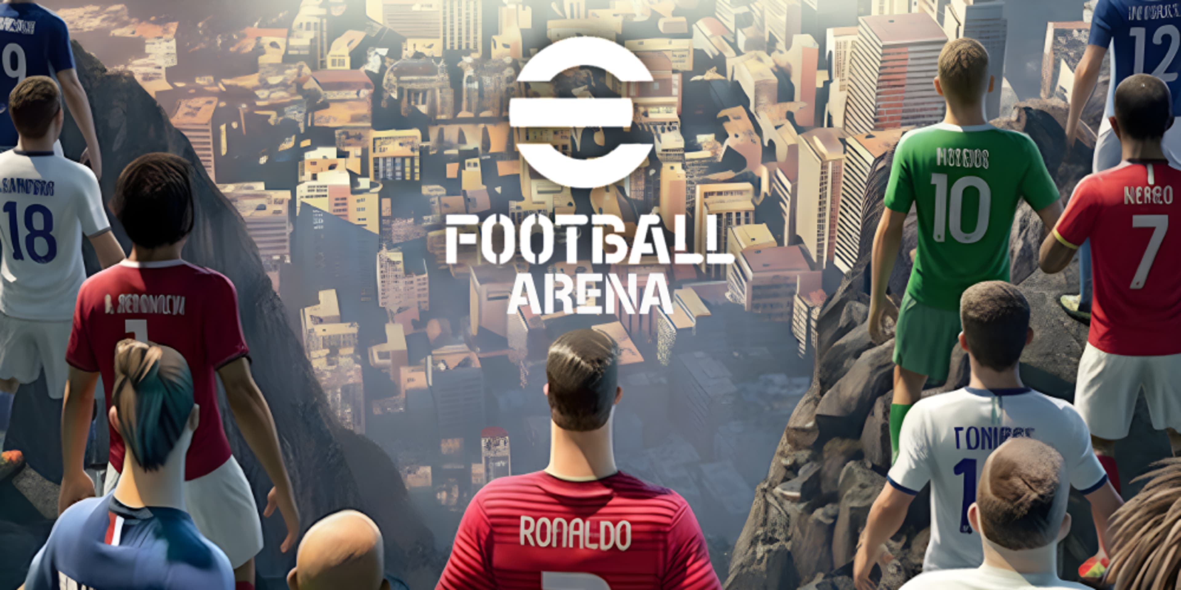 E-FOOTBALL ARENA banner