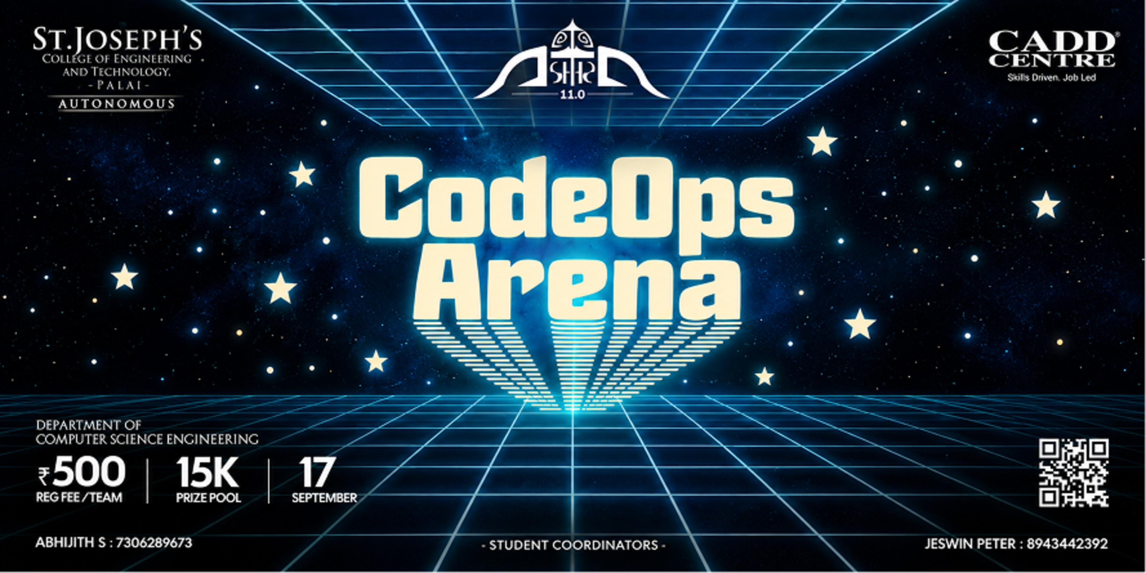 CodeOps Arena banner
