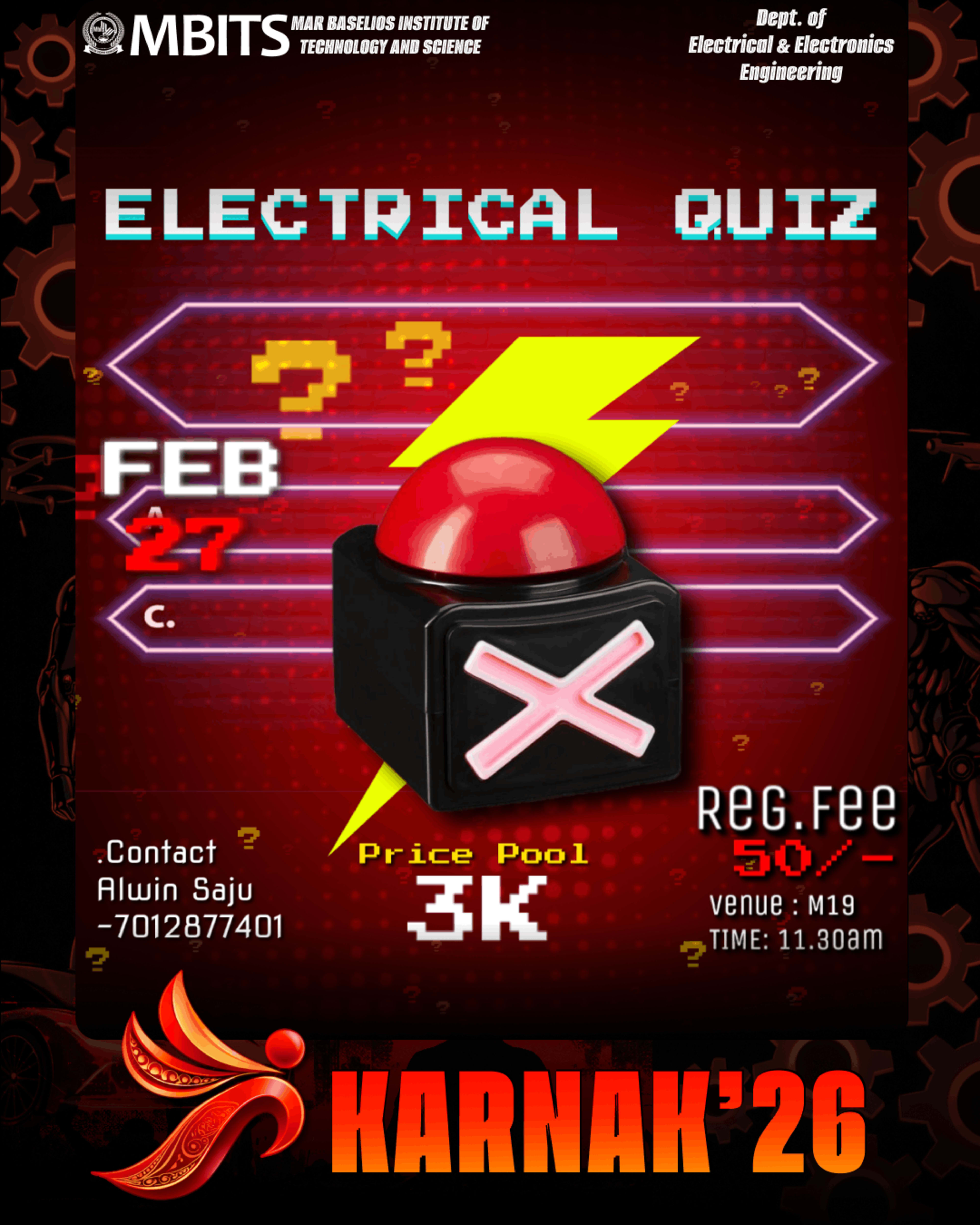 Electrical Quizz banner