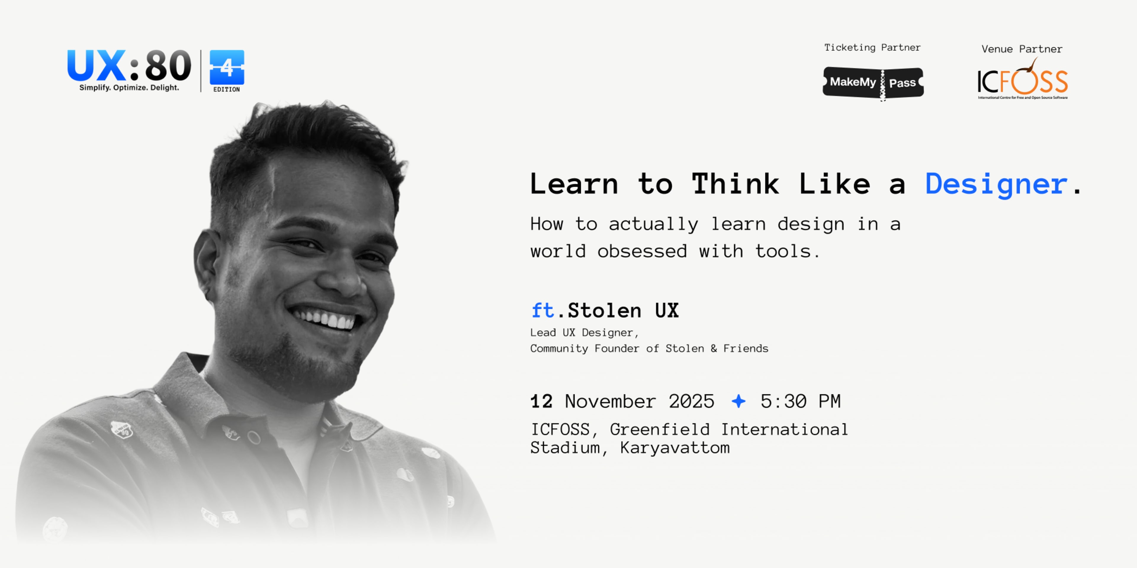 Learn to Think Like a Designer. banner