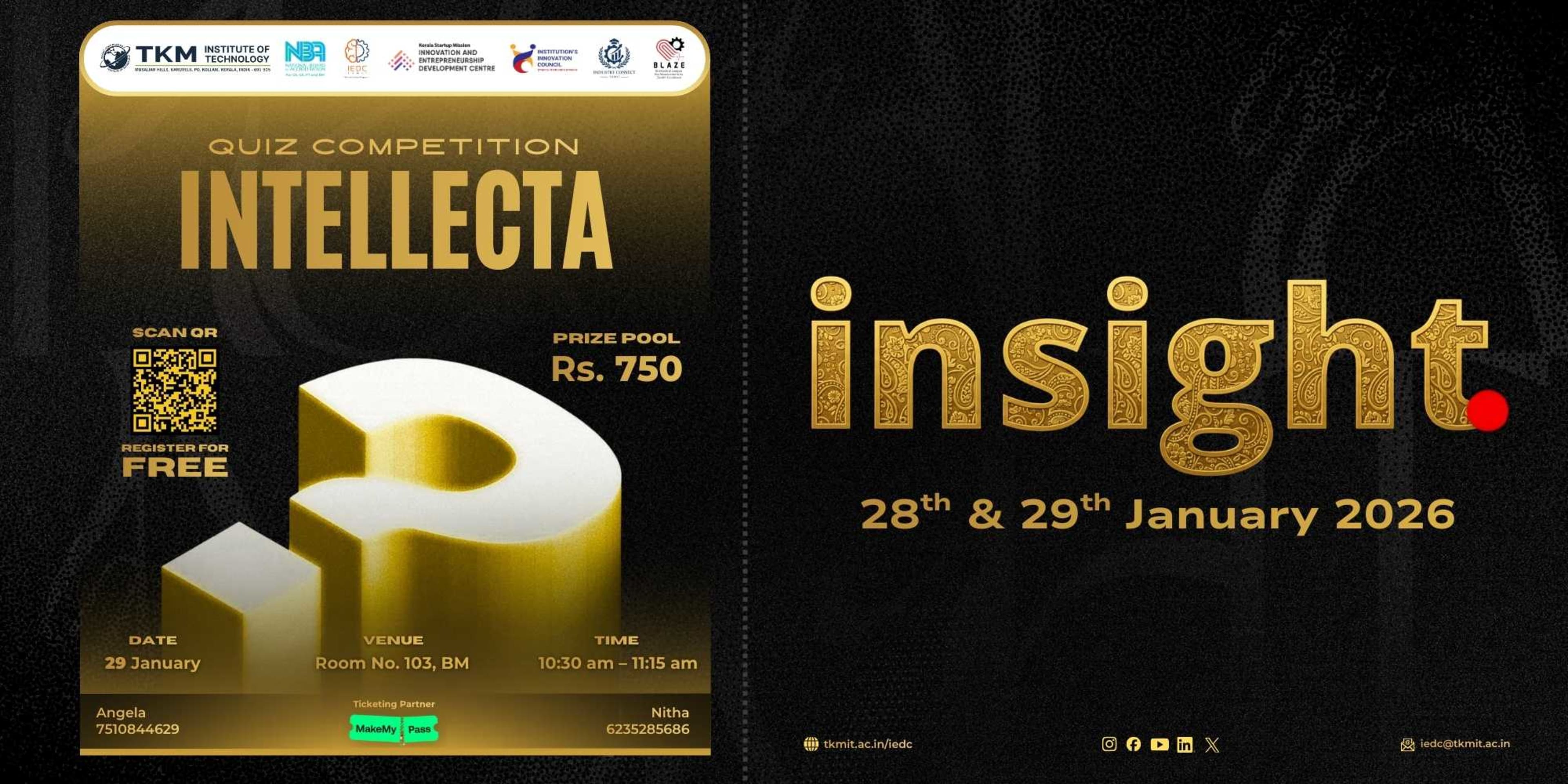 INTELLECTA - Quiz Competition  banner