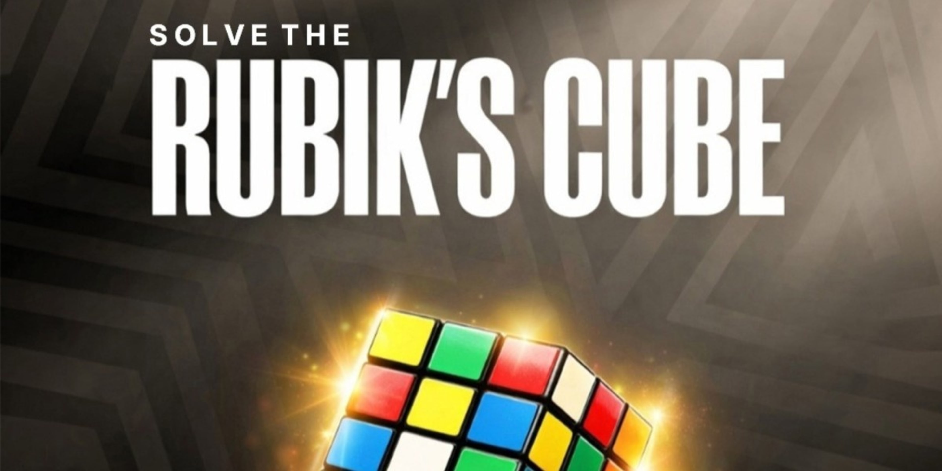 RUBIK’S CUBE SOLVING banner
