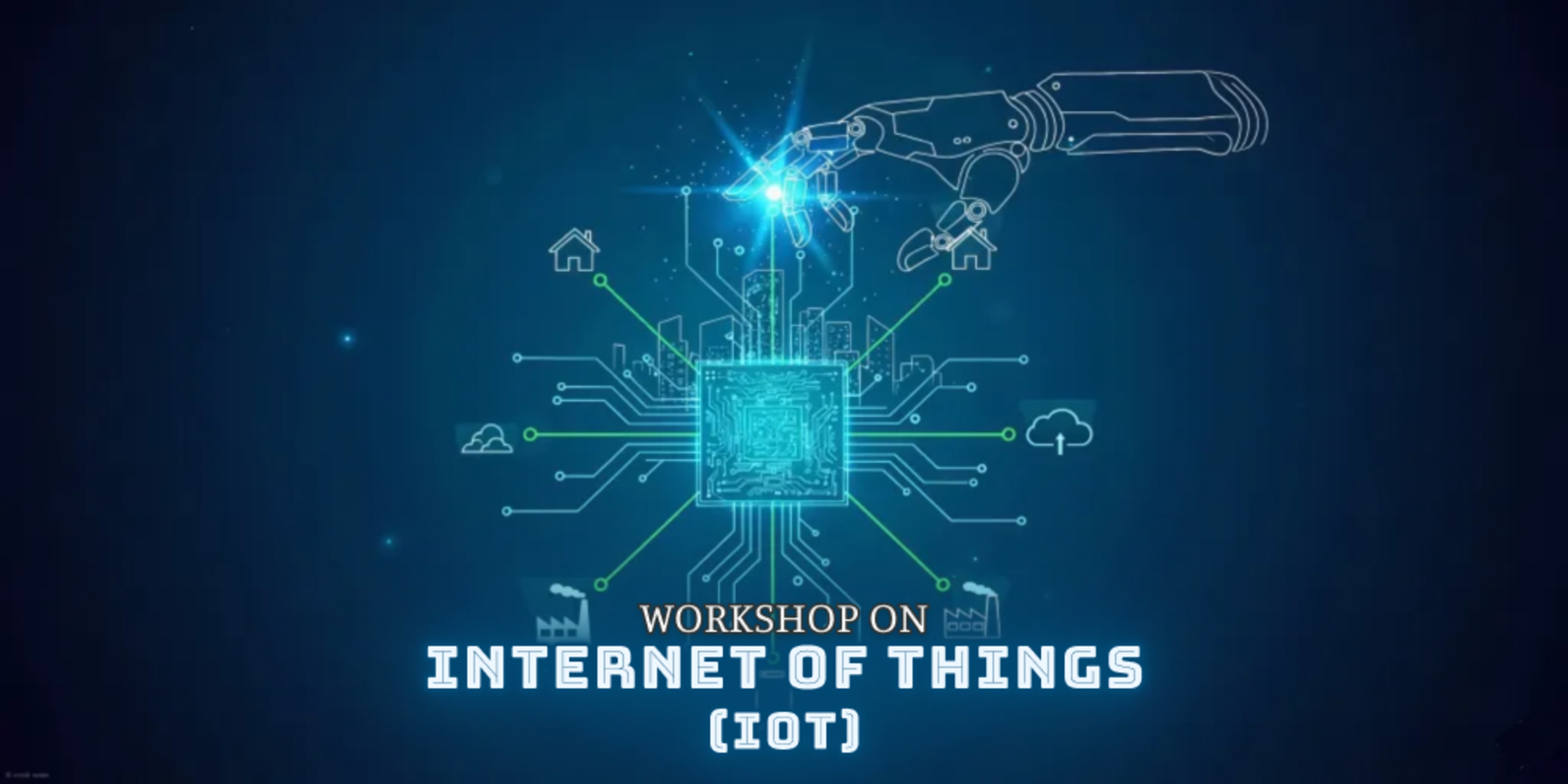 Workshop on IoT banner