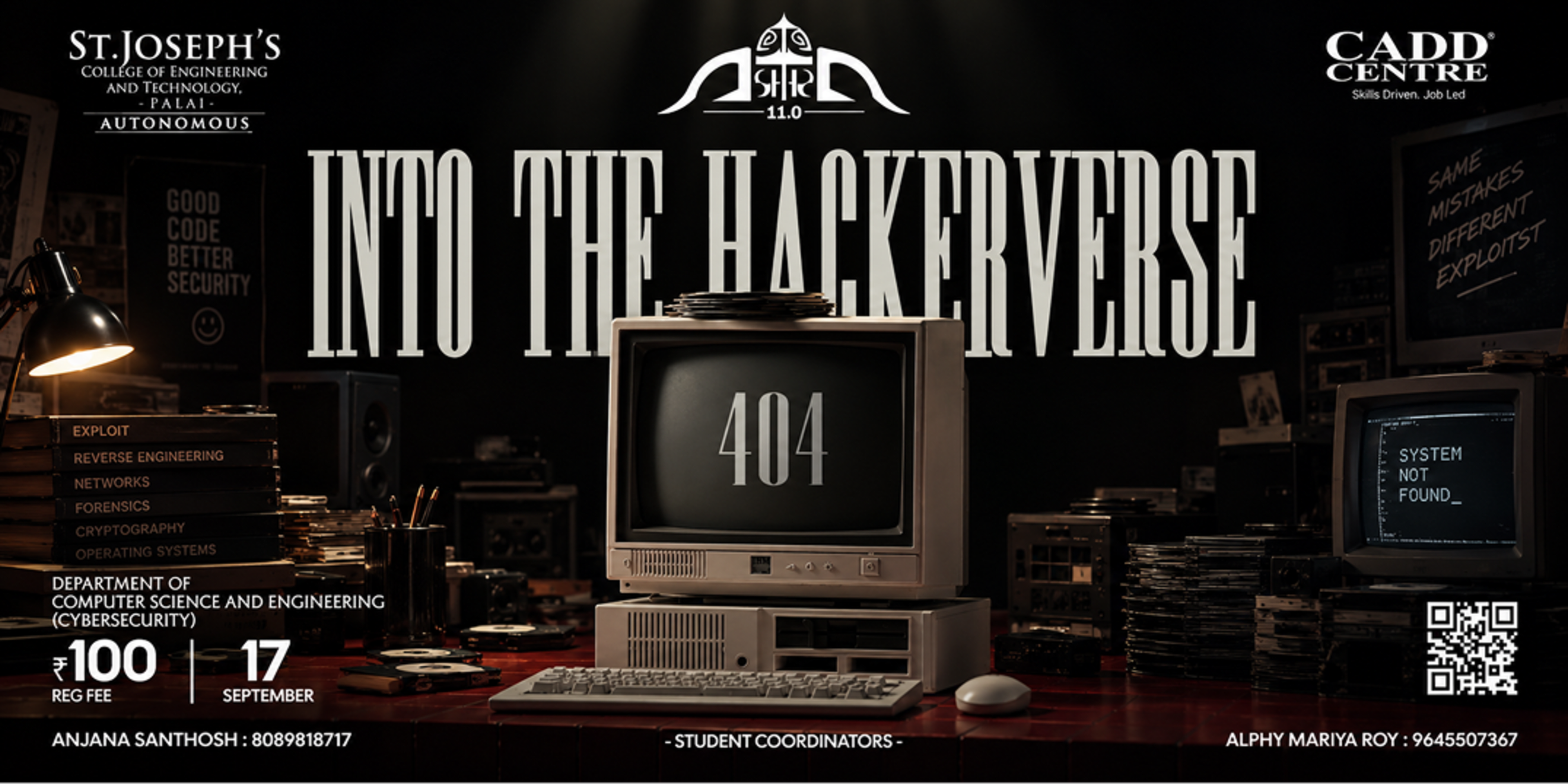 404: Into the Hackerverse (Workshop) banner