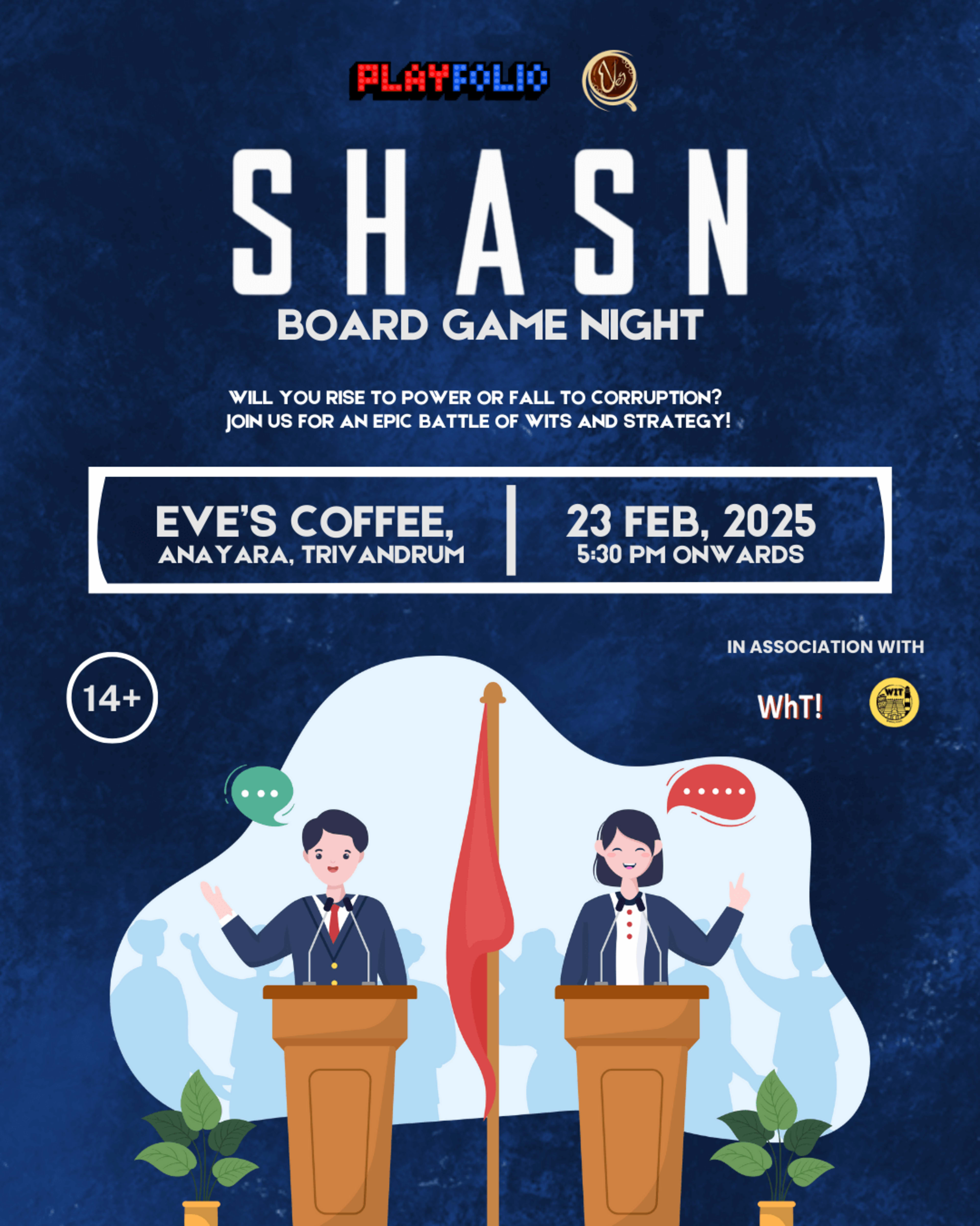 Shasn Game Night banner