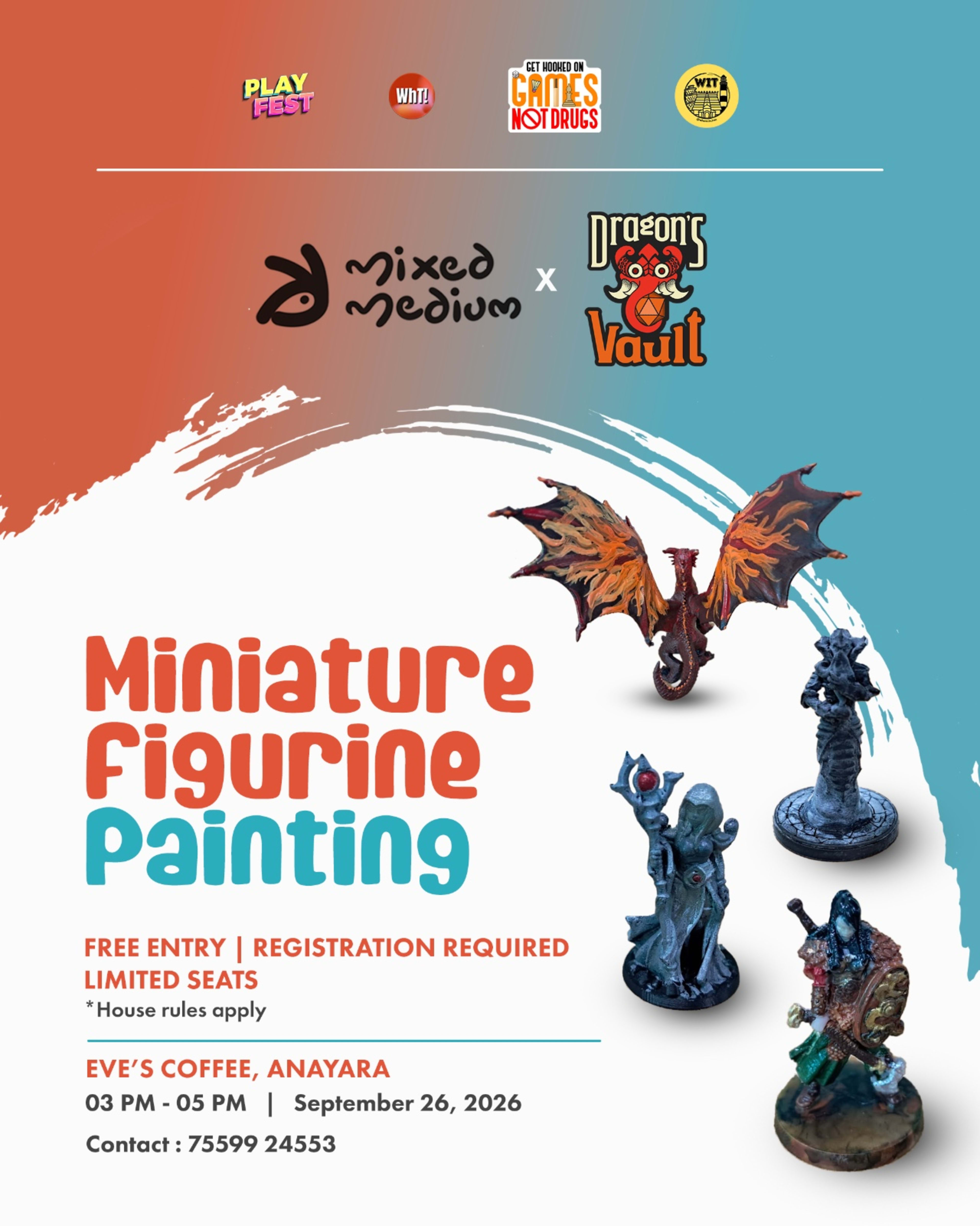 Miniature Figurine Painting session banner