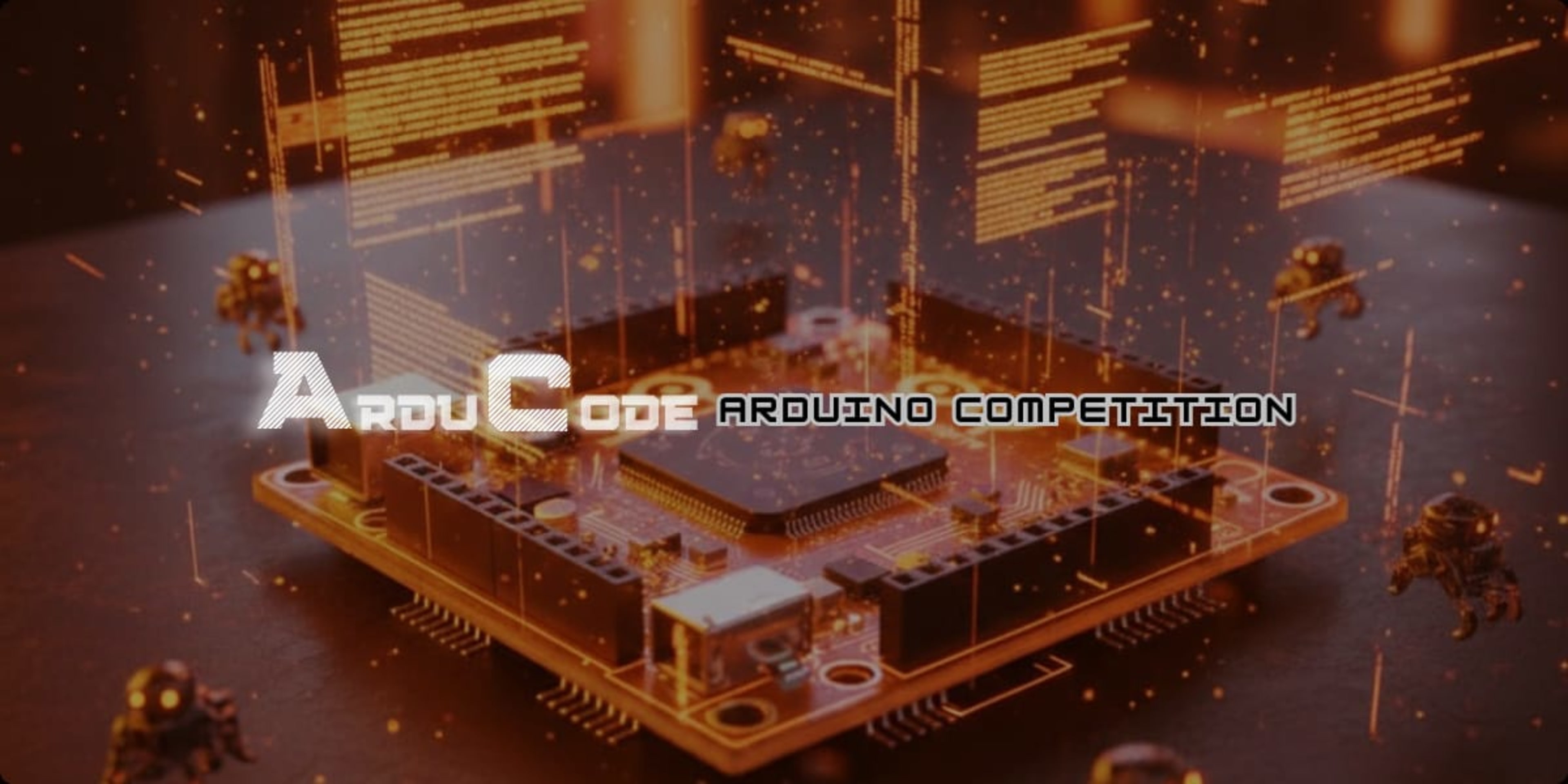 ARDUCODE- ARDUINO COMPETITION banner