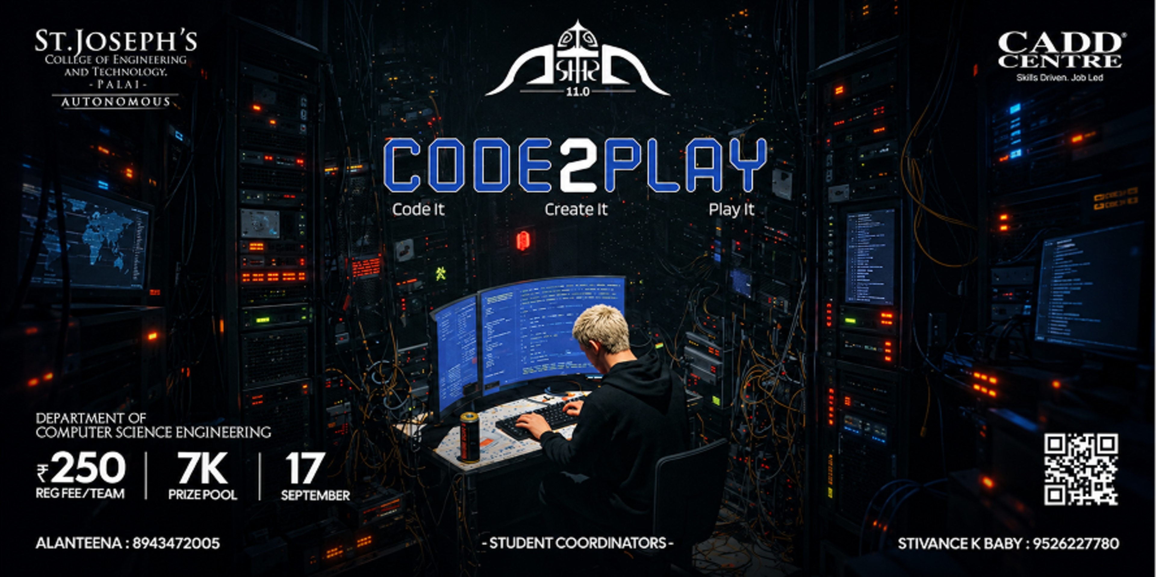 Code2Play - Code It. Create It. Play It. banner