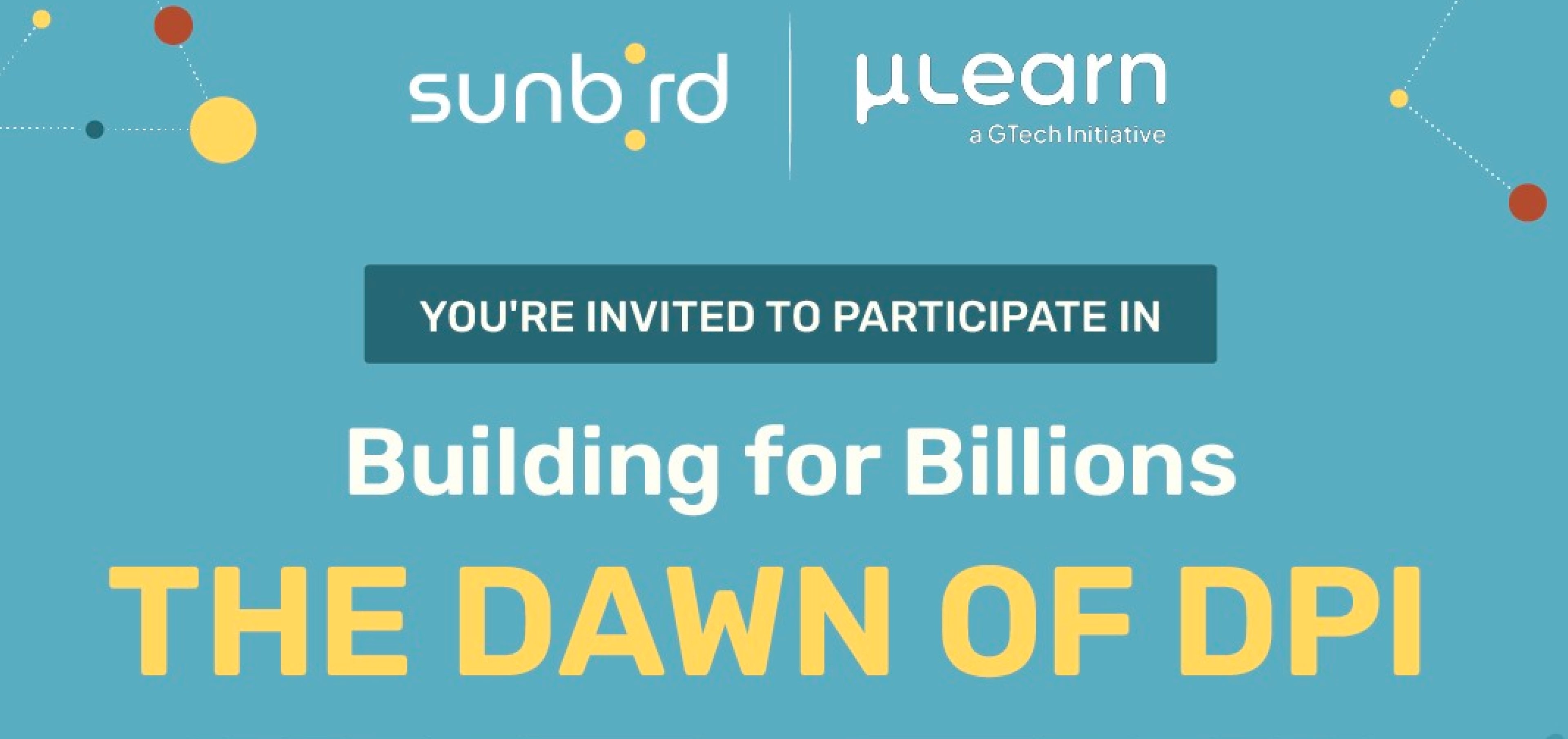 Building for Billions - The Dawn of DPI banner