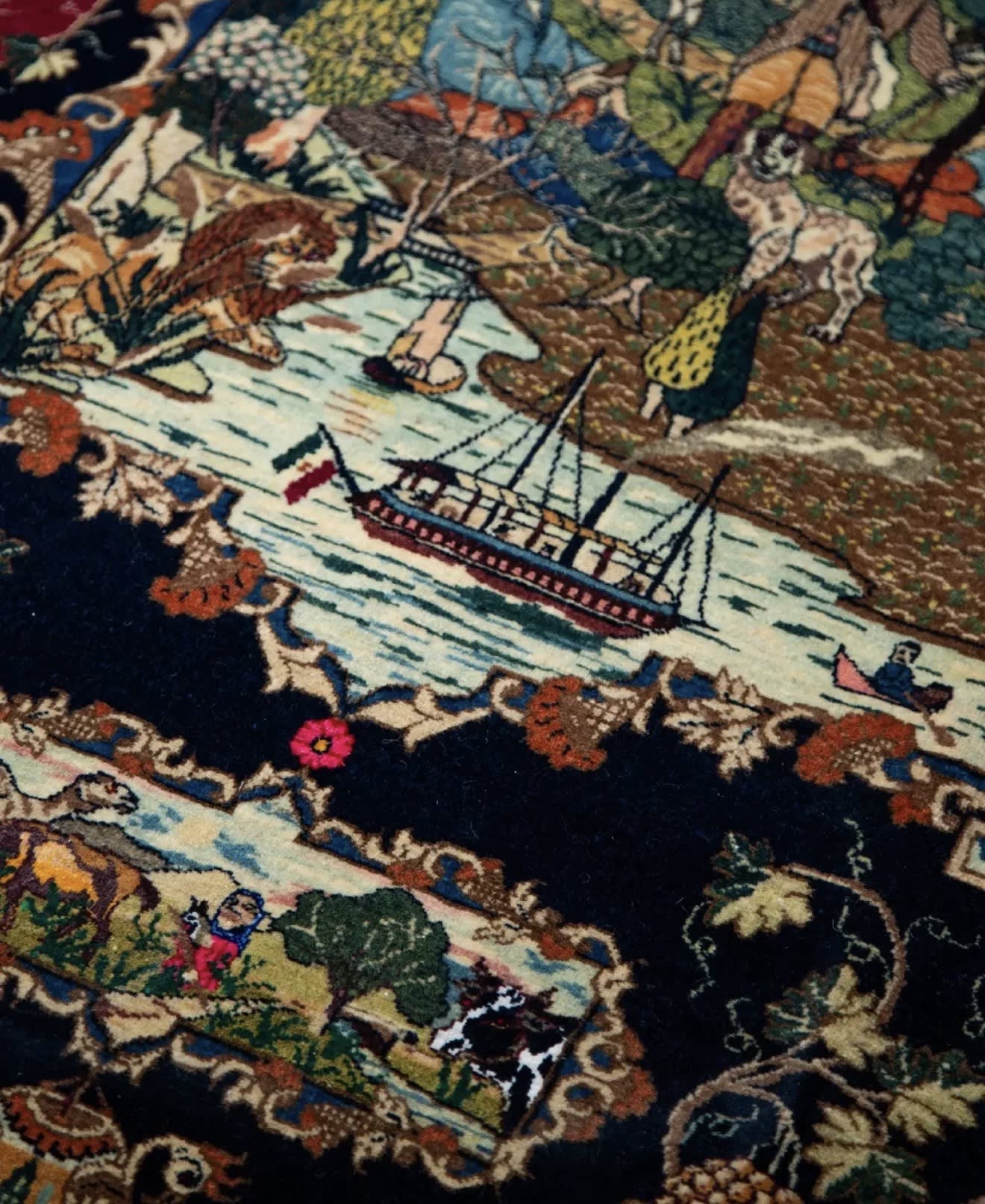A hand-knotted rug graded under The RUG Index Standard