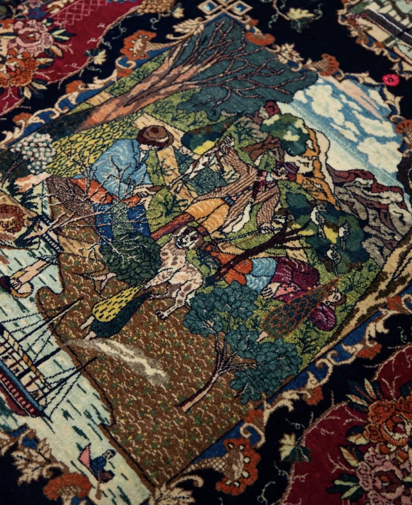 A hand-knotted rug documented as part of The RUG Index's appraisal work