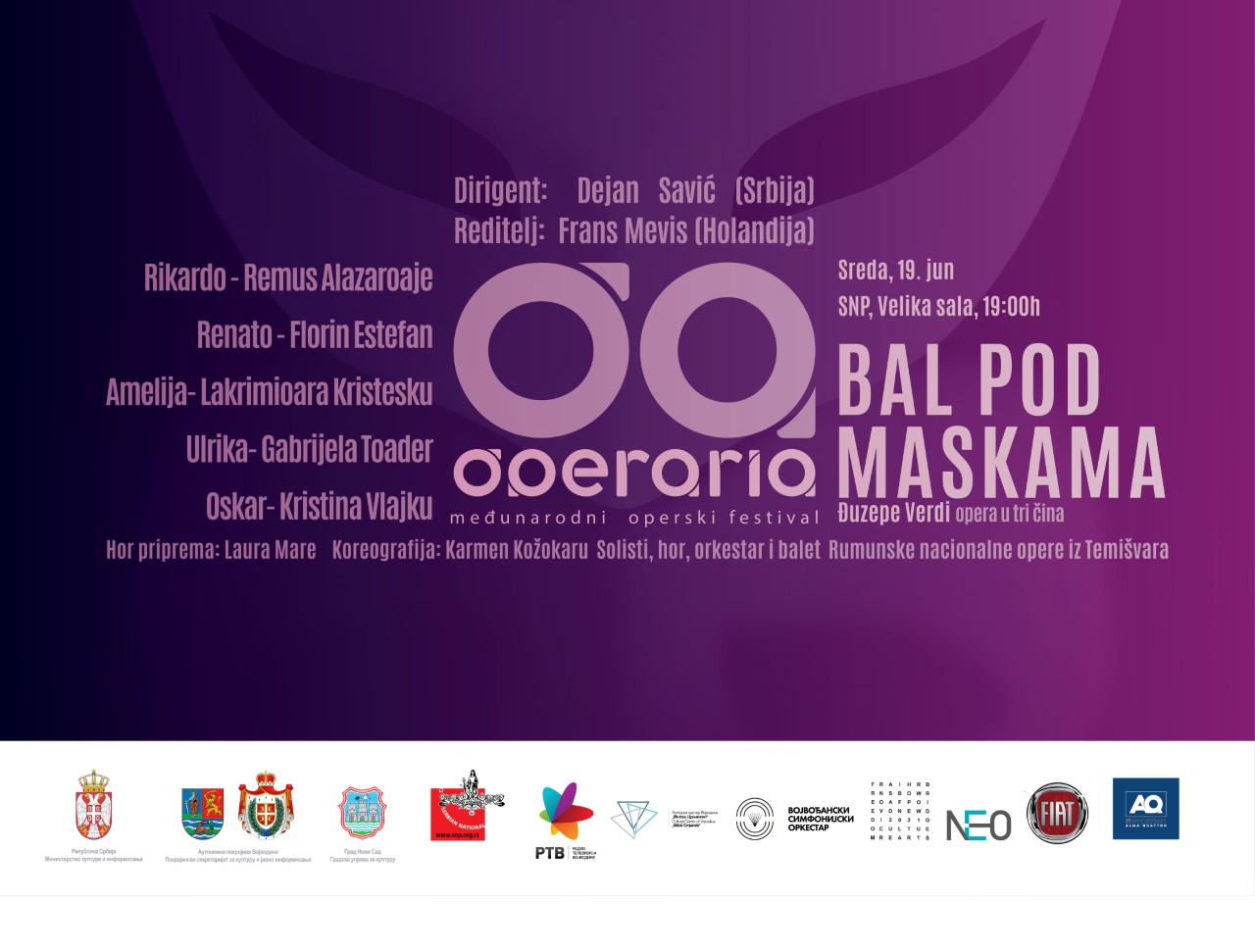 Festival Operaria - Bal pod maskama