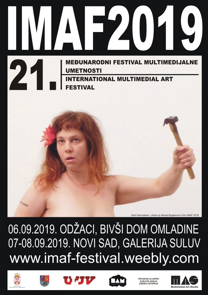 21. Međunarodni festival multimedijalne umetnosti - IMAF 2019