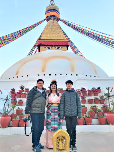Boudhanath Stupa in Kathmandu