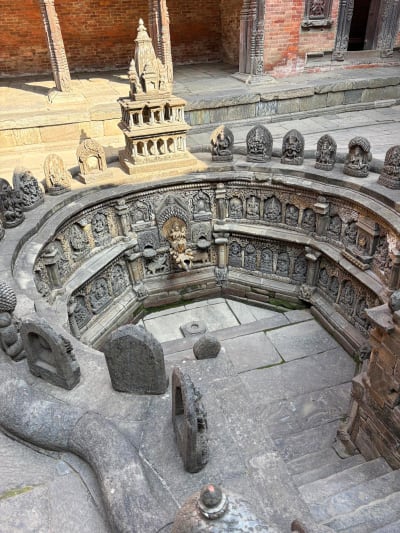 Hiti traditional stone water spouts from the historical time malla period somwdp