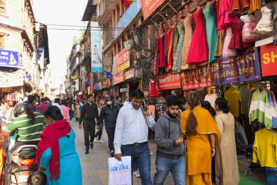 local market of kathmandu yjewlw