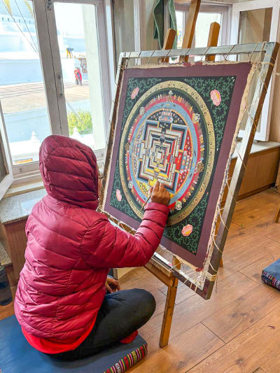 Mandala Art Painting in Kathmandu