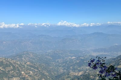 Nagarkot view of mountain ranges soeskf